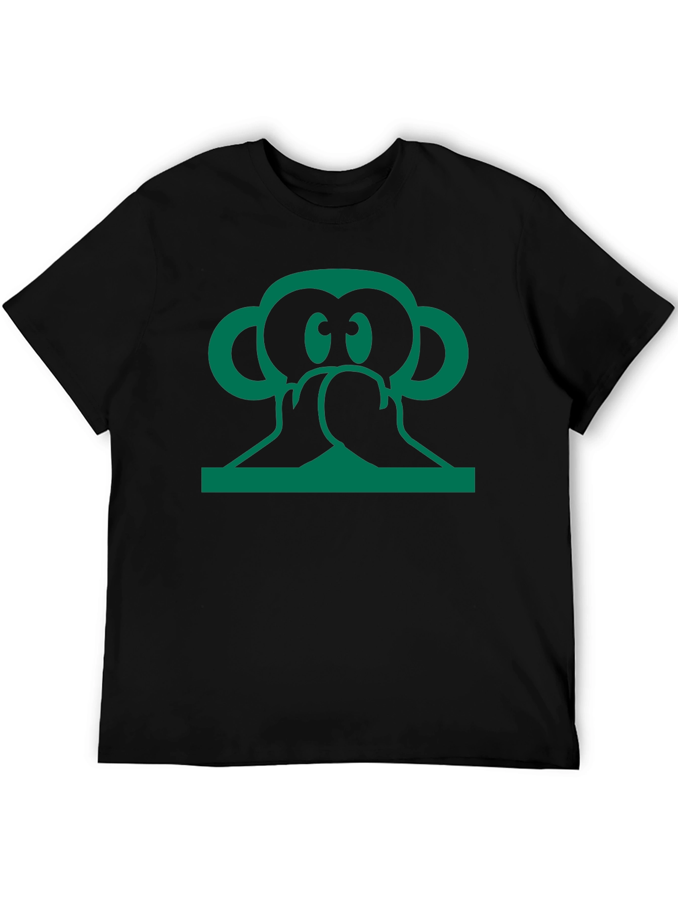 Black Monkey Graphic Tee - Hear No Evil view 5