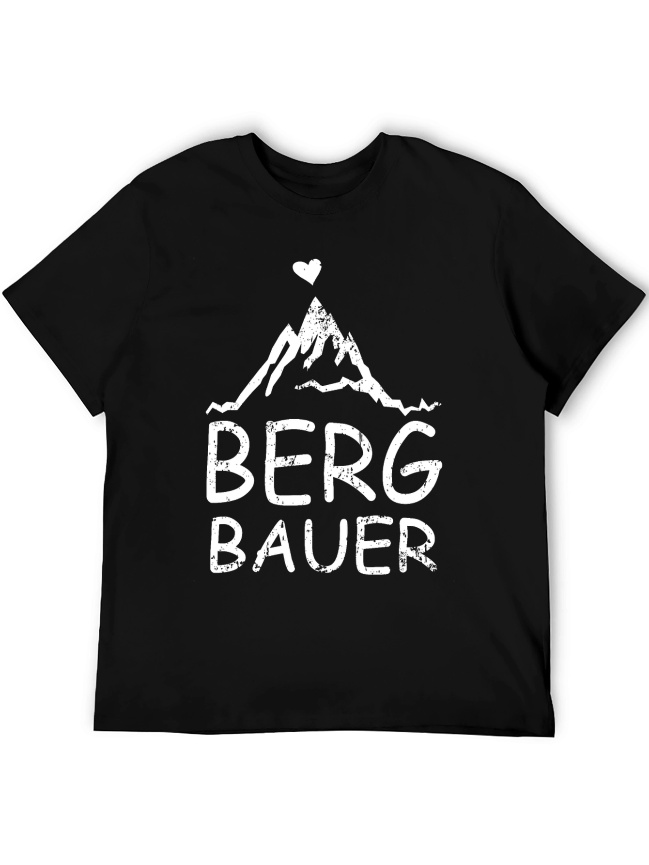 Black Berg Bauer Mountain Lover T-Shirt - Black view 5