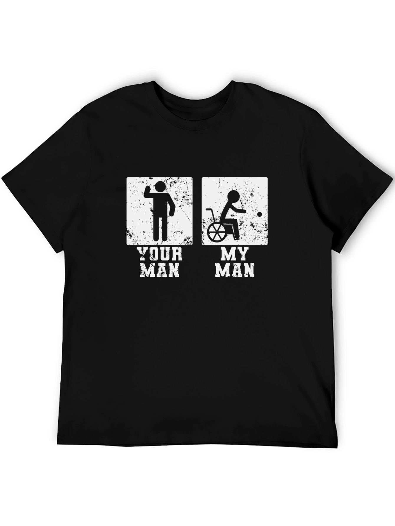 Black Your Man, My Man Funny Graphic T-Shirt view 5