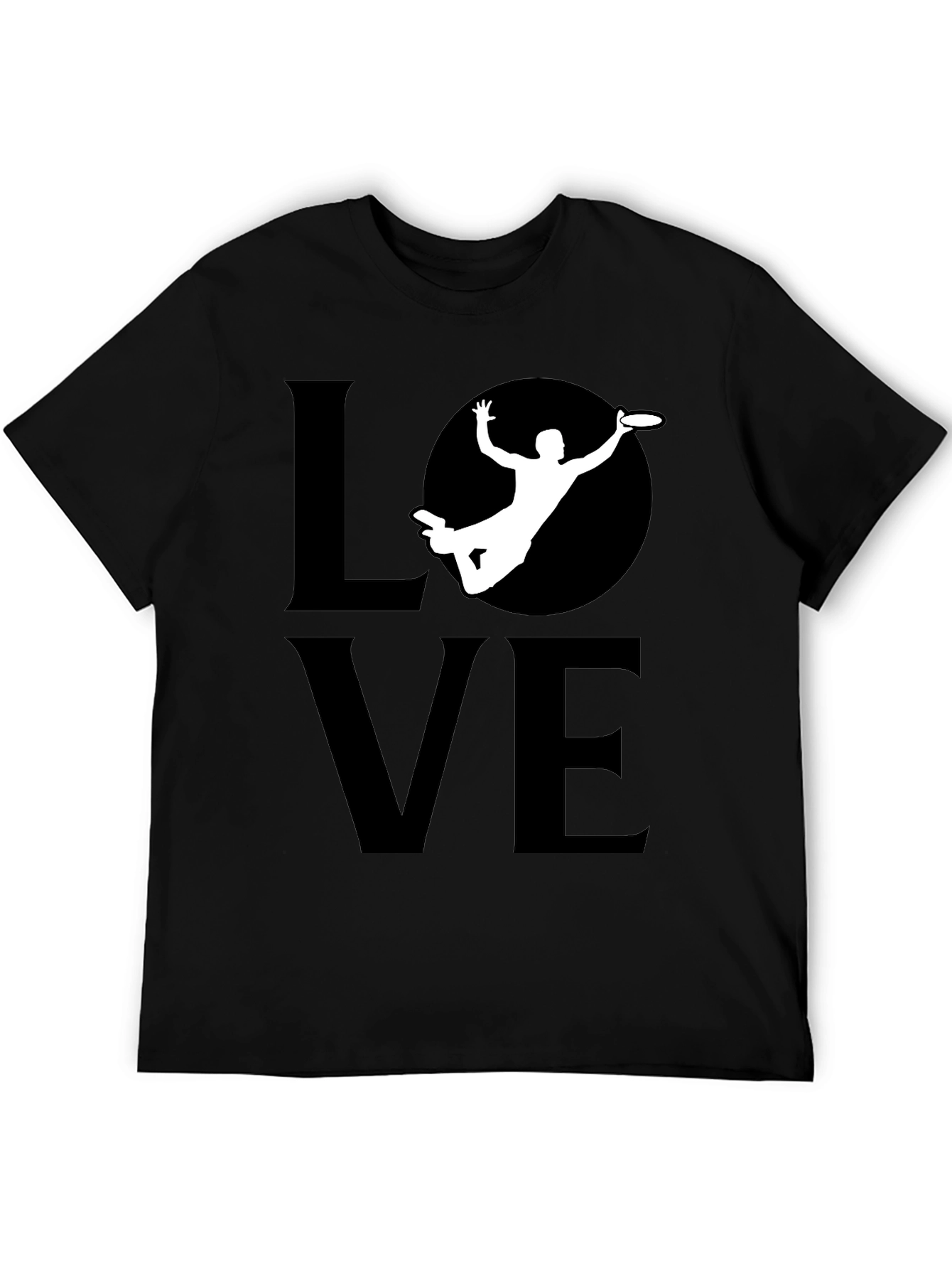 Ultimate Frisbee LOVE Graphic T-Shirt - 5