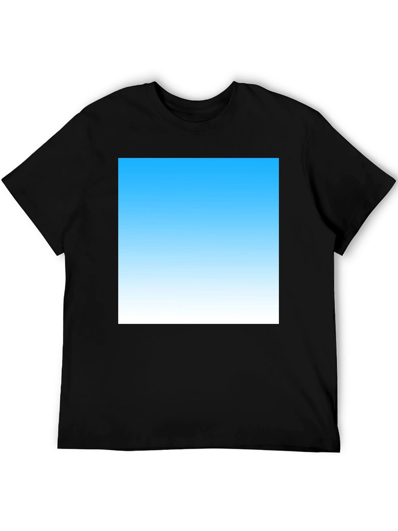 Black Cool Gradient T-Shirt view 5
