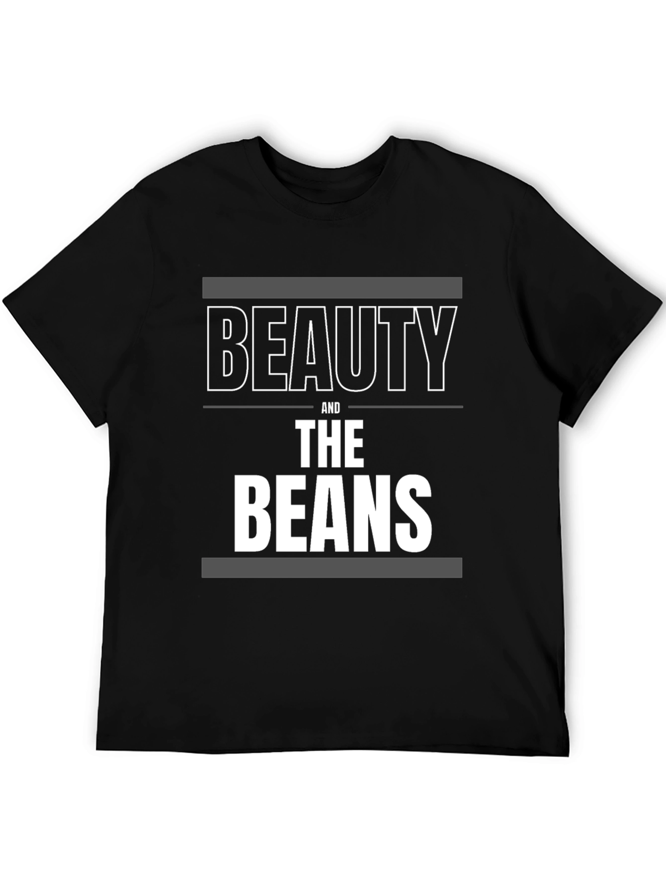 Black Beauty and the Beans T-Shirt - Funny Novelty Tee view 5