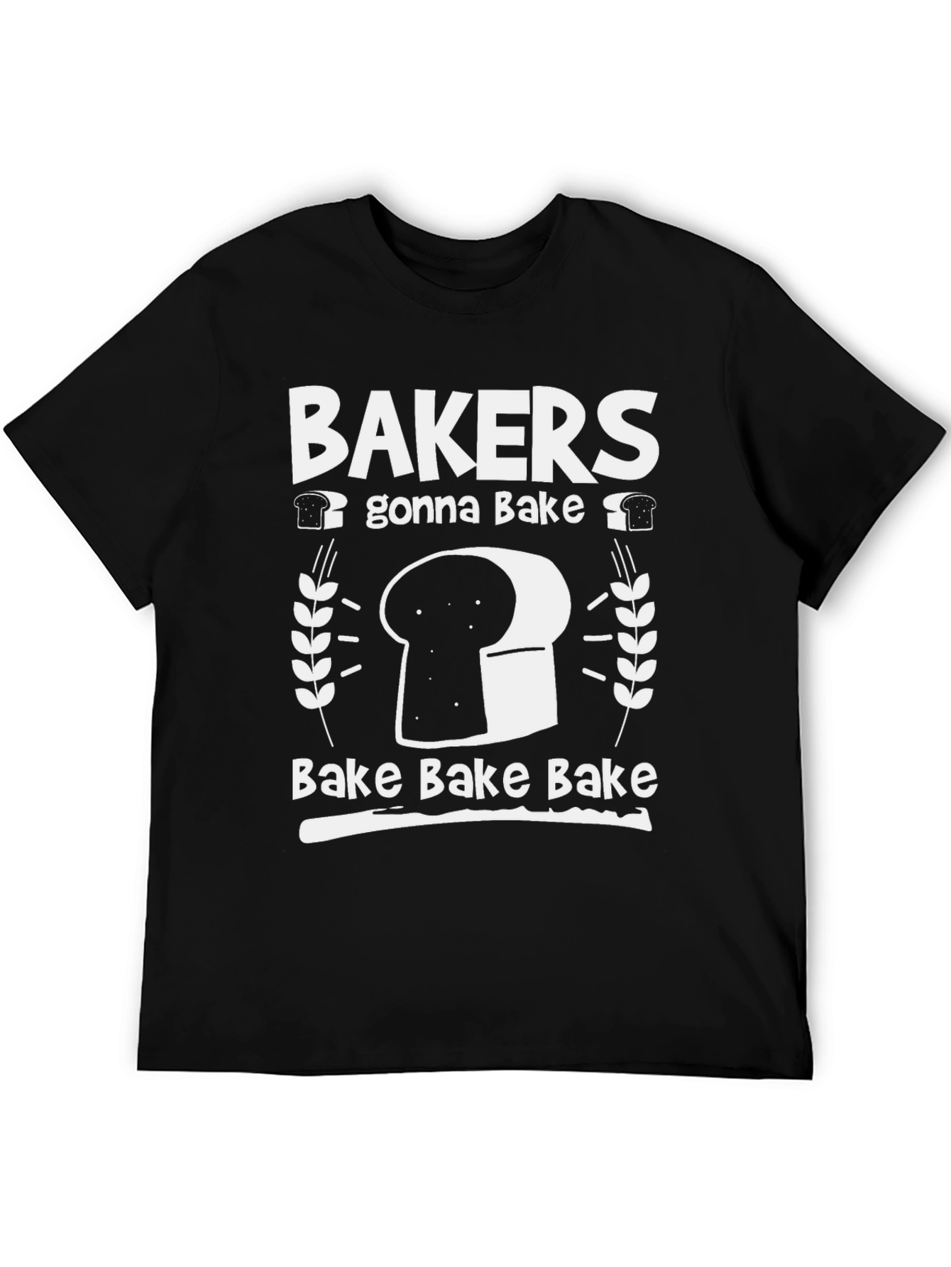 Black Bakers Gonna Bake T-Shirt - Funny Baking Tee view 5