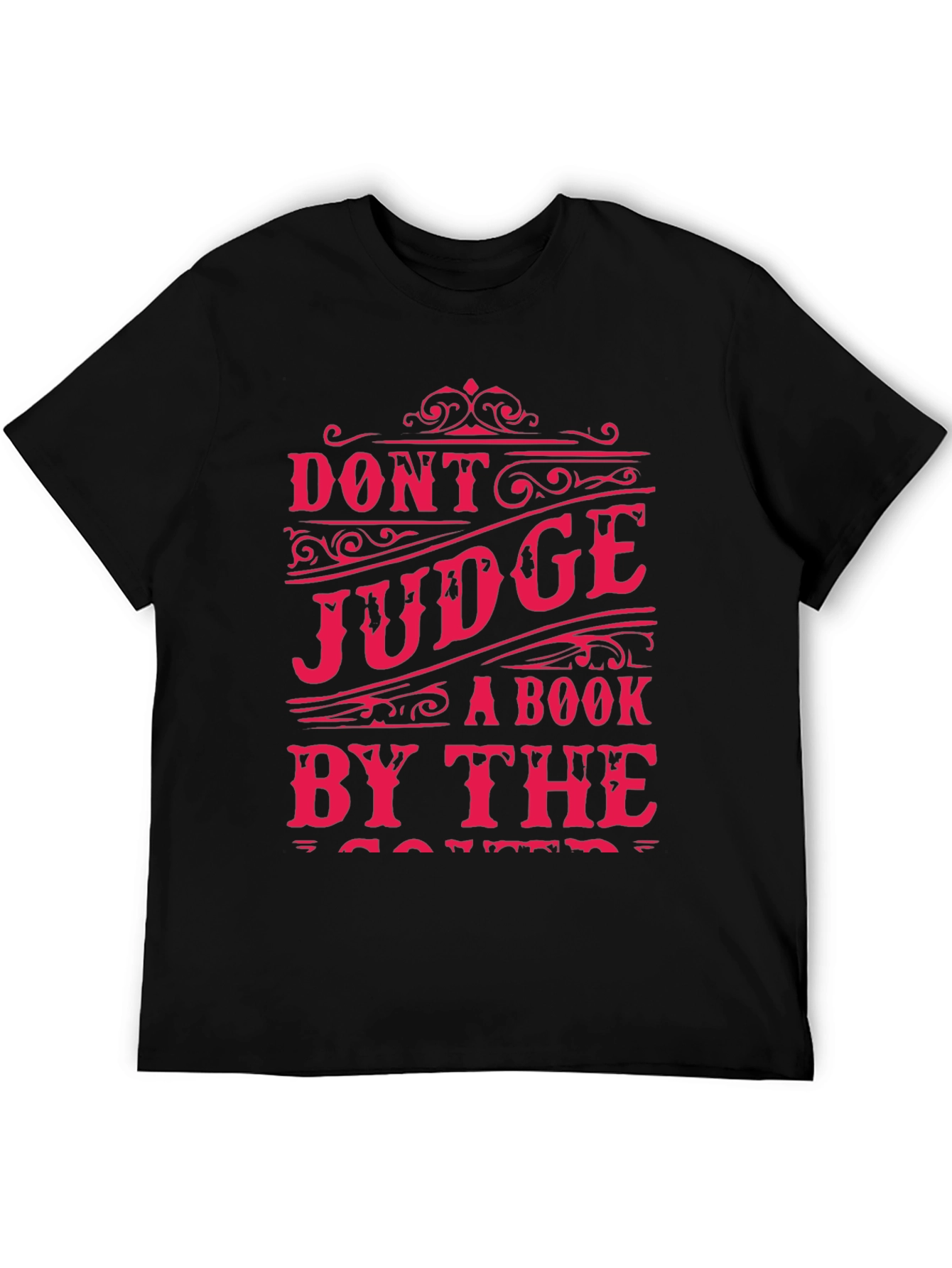 Black Don't Judge a Book by its Cover T-Shirt view 5