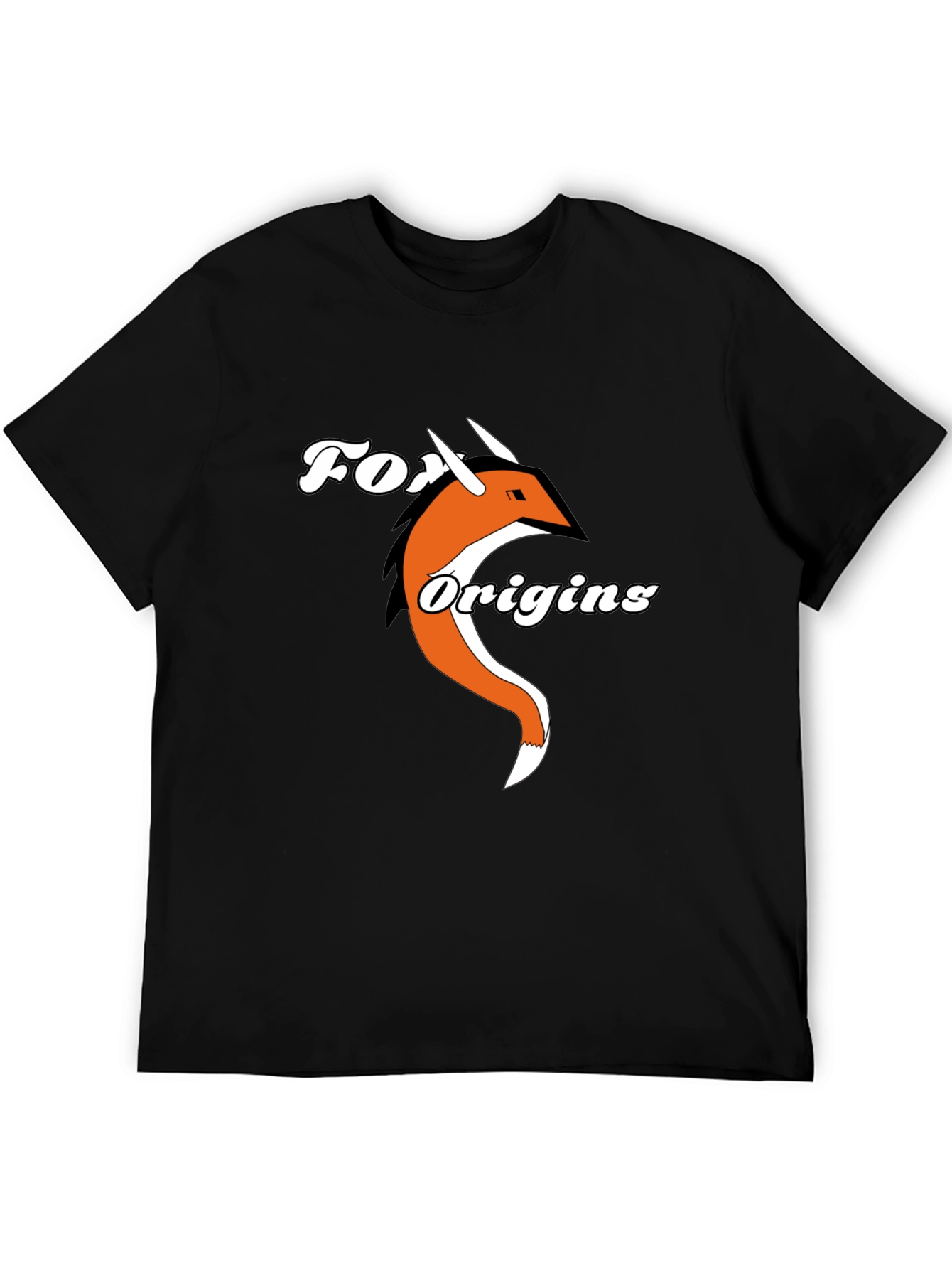 Black Fox Origins Graphic T-Shirt - Cool Animal Tee view 5