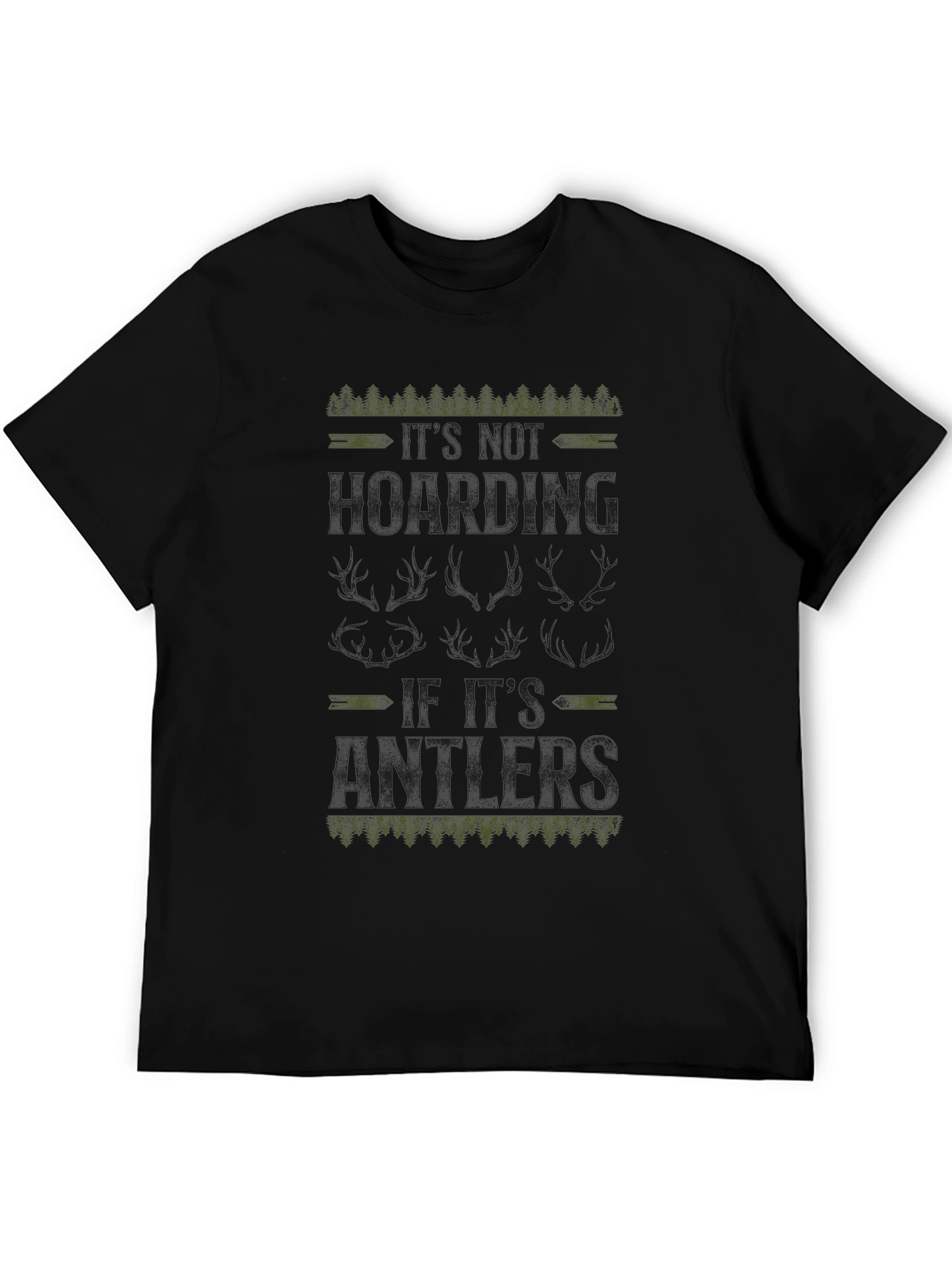 Black Retro 'Happy Campers' Graphic T-Shirt view 5