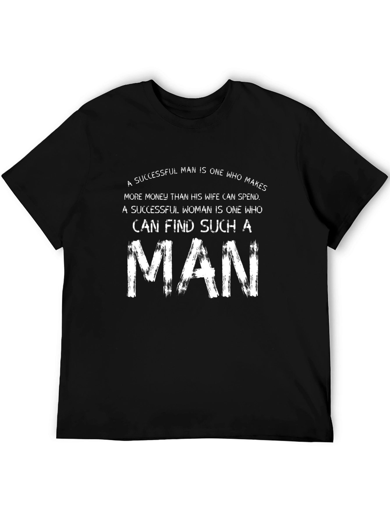 Black Funny Sarcastic Husband Wife Graphic Tee view 5