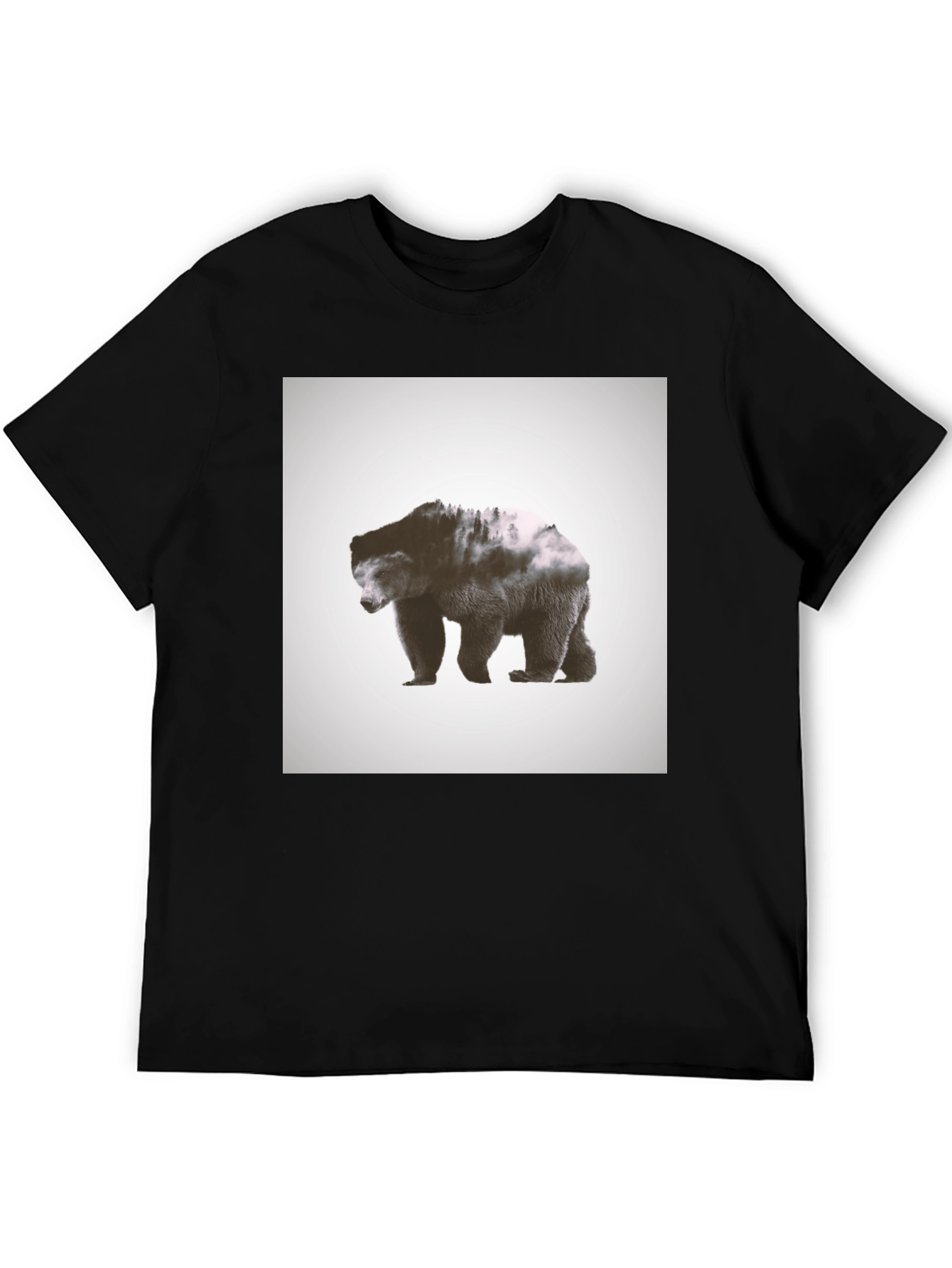 Black Bear Nature T-Shirt view 5