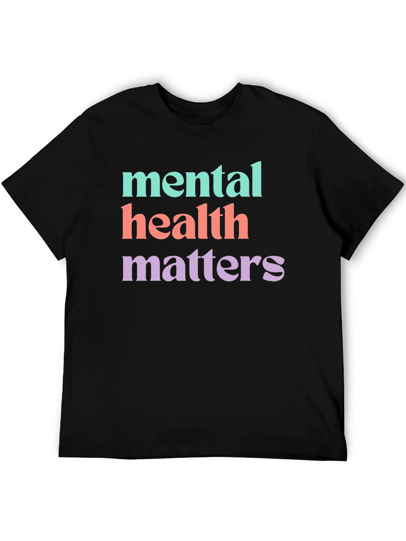 Black Mental Health Matters T-Shirt - Stylish Awareness view 5