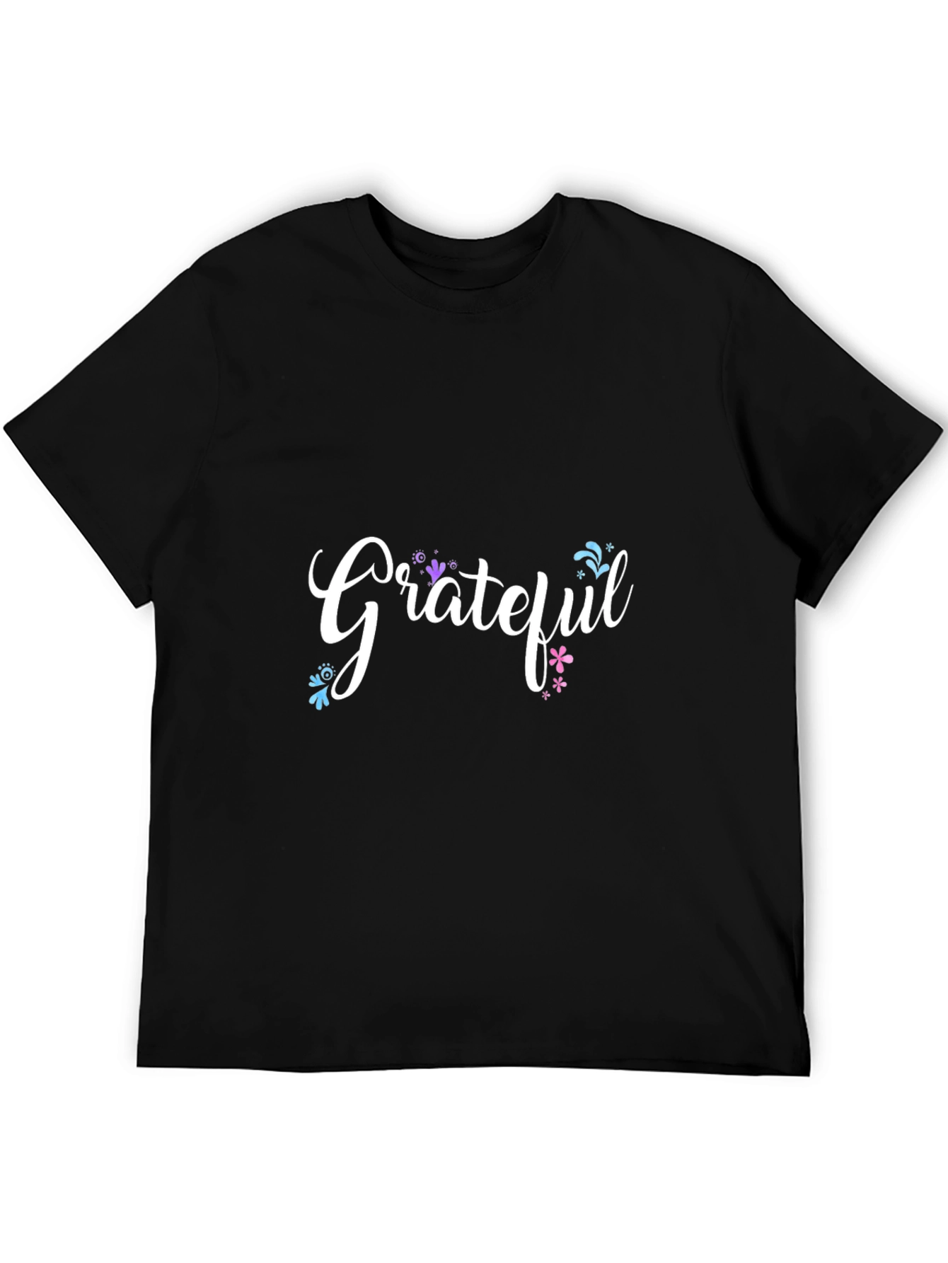 Black Grateful Graphic Tee - Stylish Comfort view 5