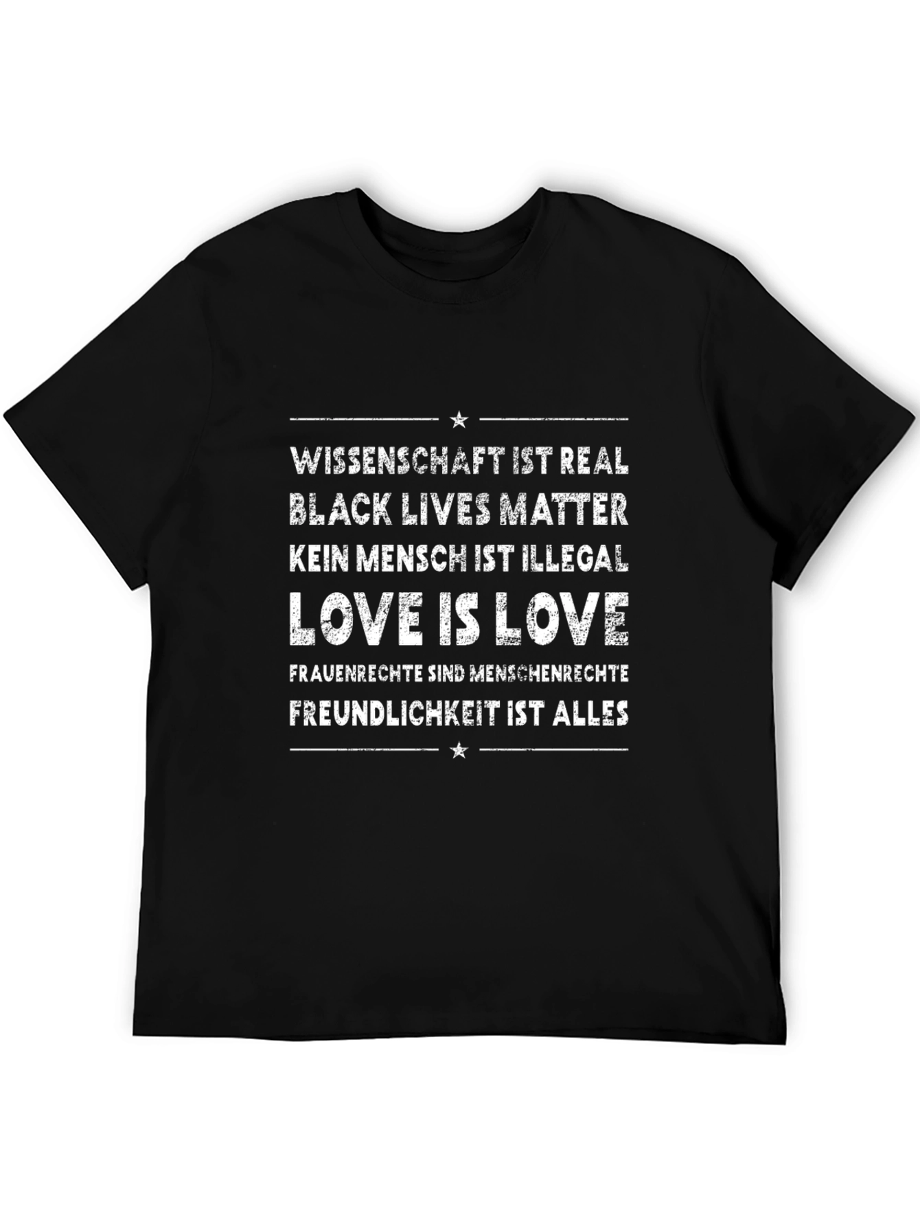 Black Wissenschaft ist Real T-Shirt, Black Lives Matter view 5