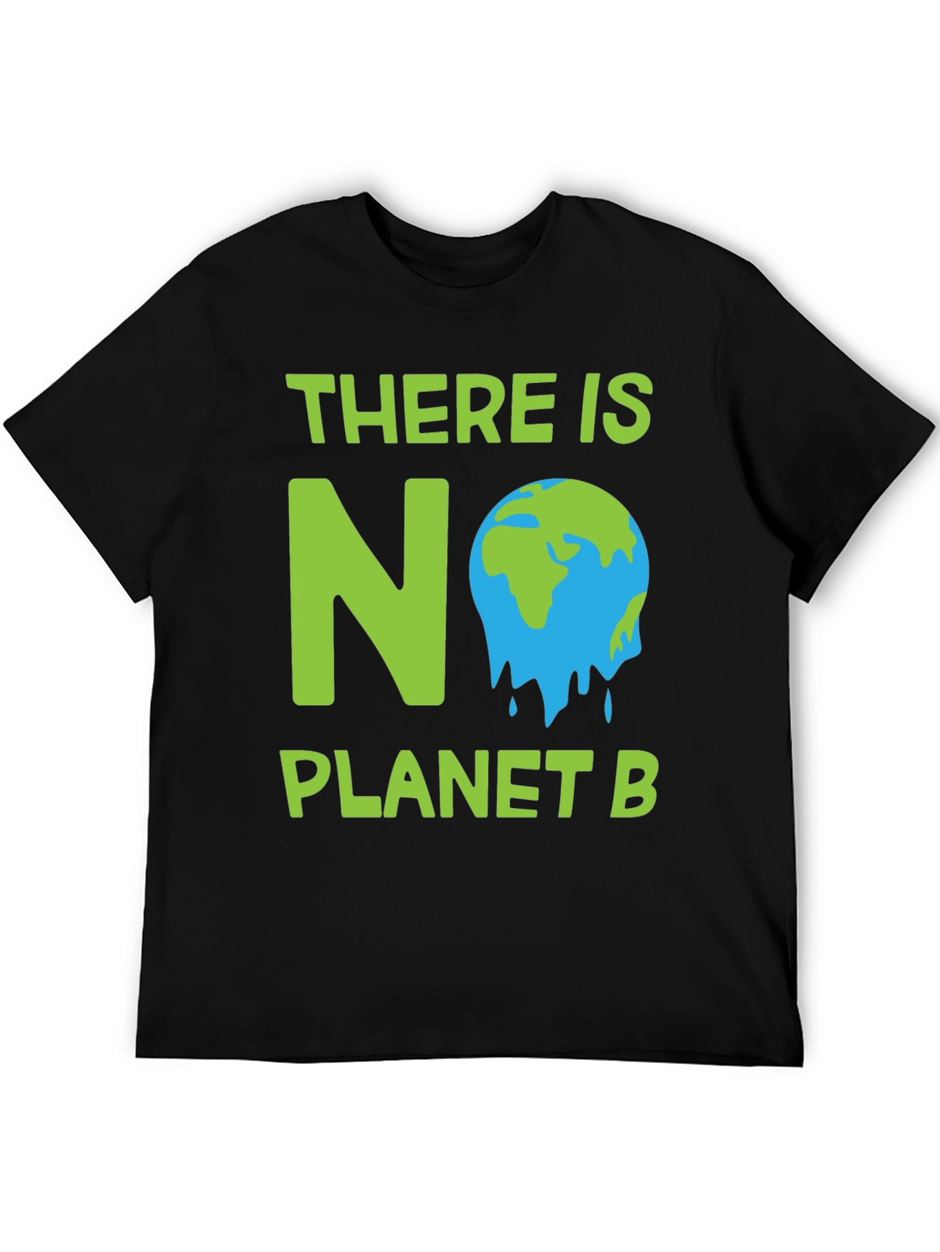 Black There Is No Planet B Graphic Tee view 5