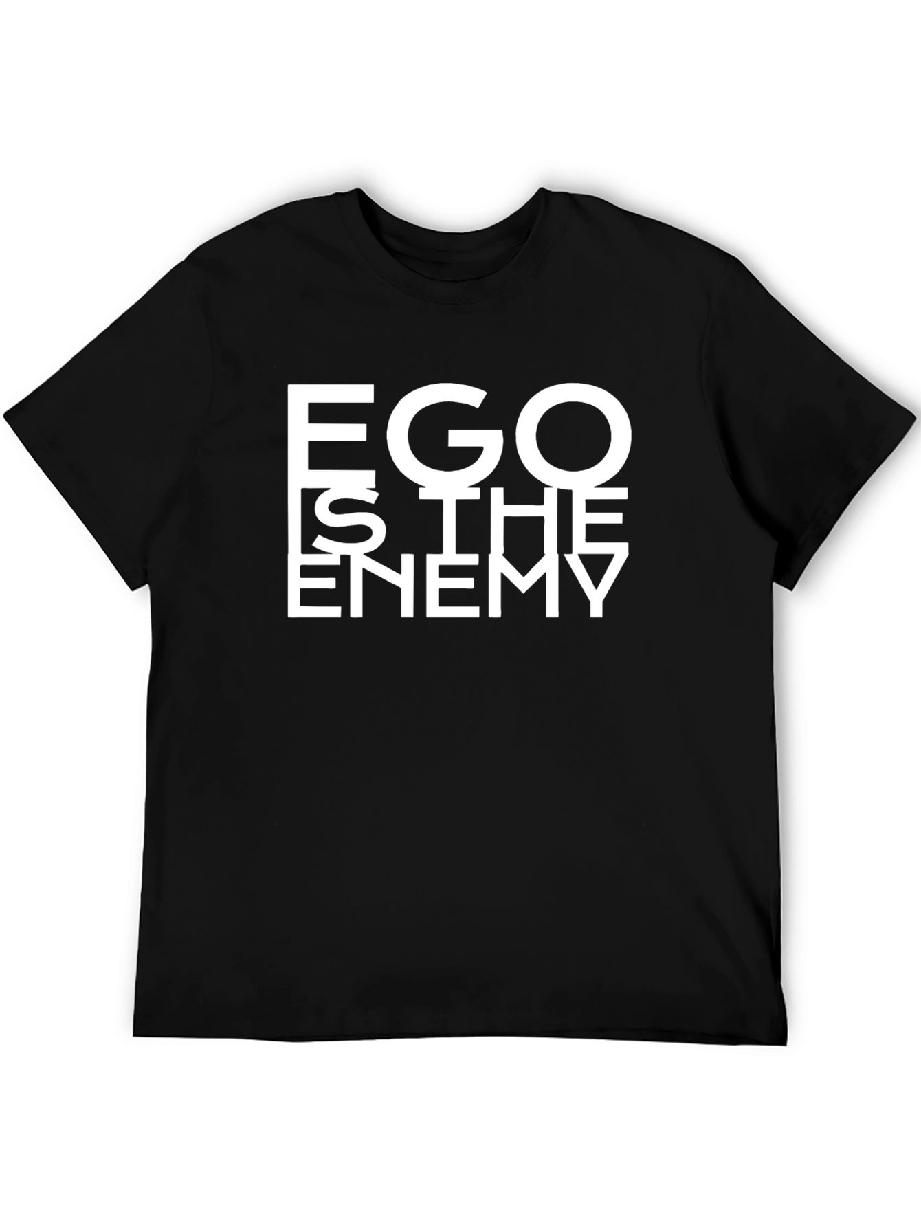 Black Ego is the Enemy Graphic Tee view 5