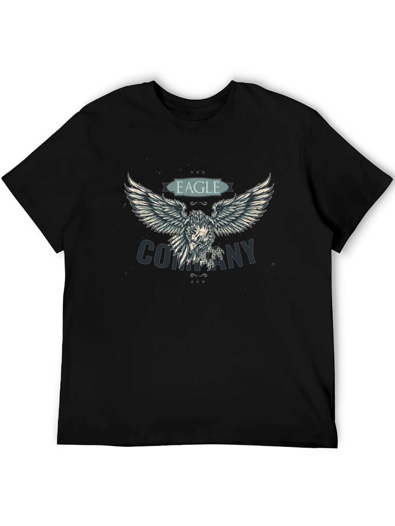 Eagle Company T-Shirt - Graphic Print Tee - 5