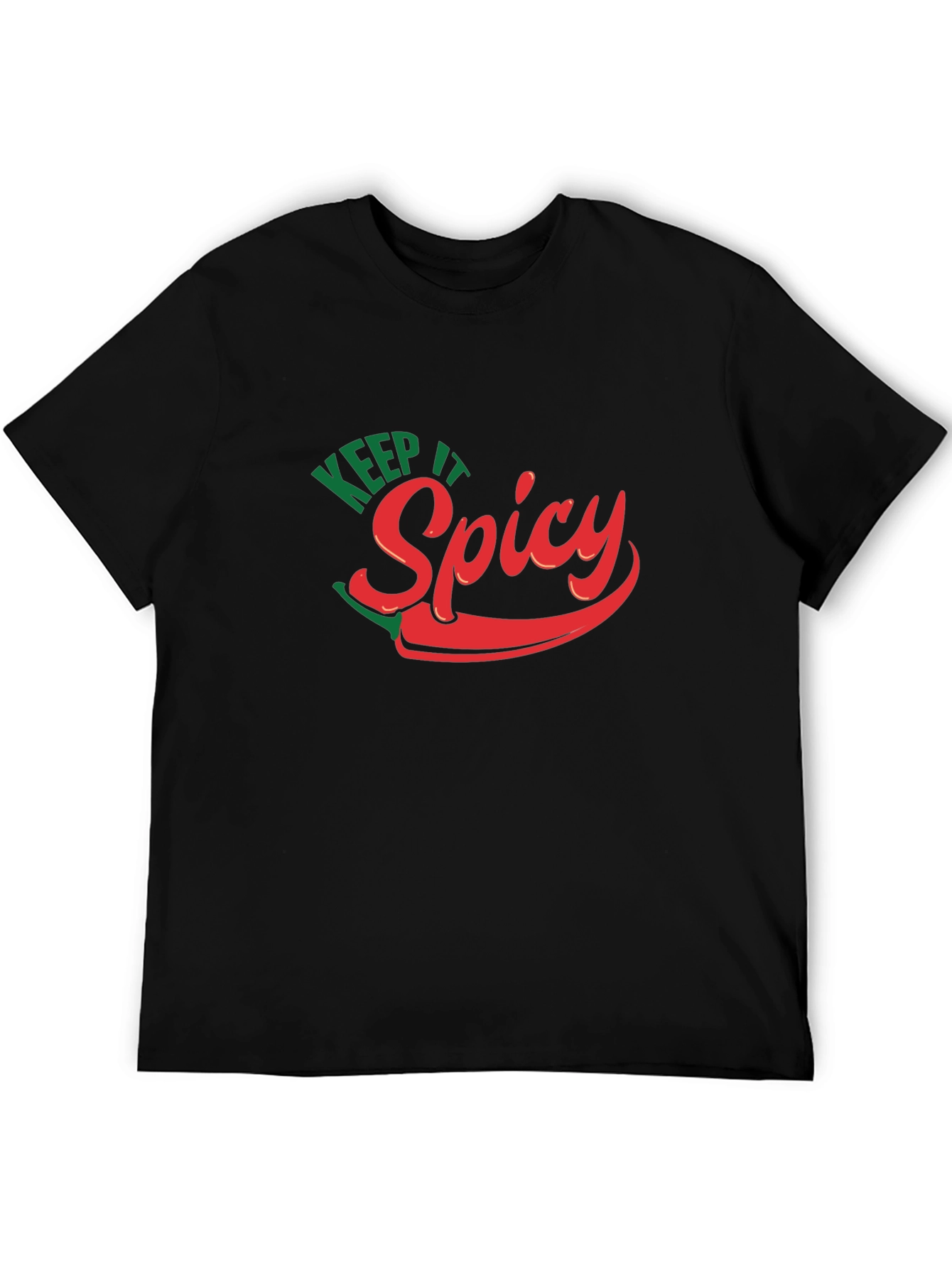 Keep It Spicy Graphic Tee - Chili Pepper Design - 5