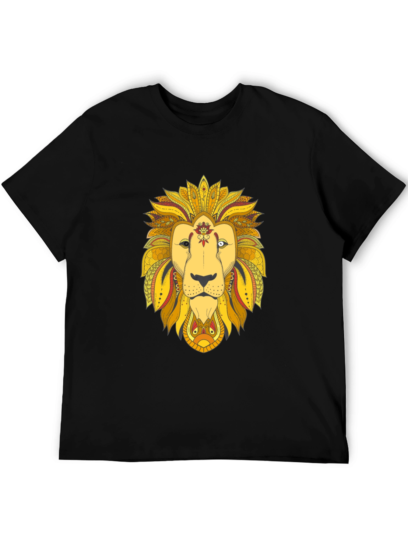 Black Lion Graphic Tee - Unique Design, Comfortable Fit view 5