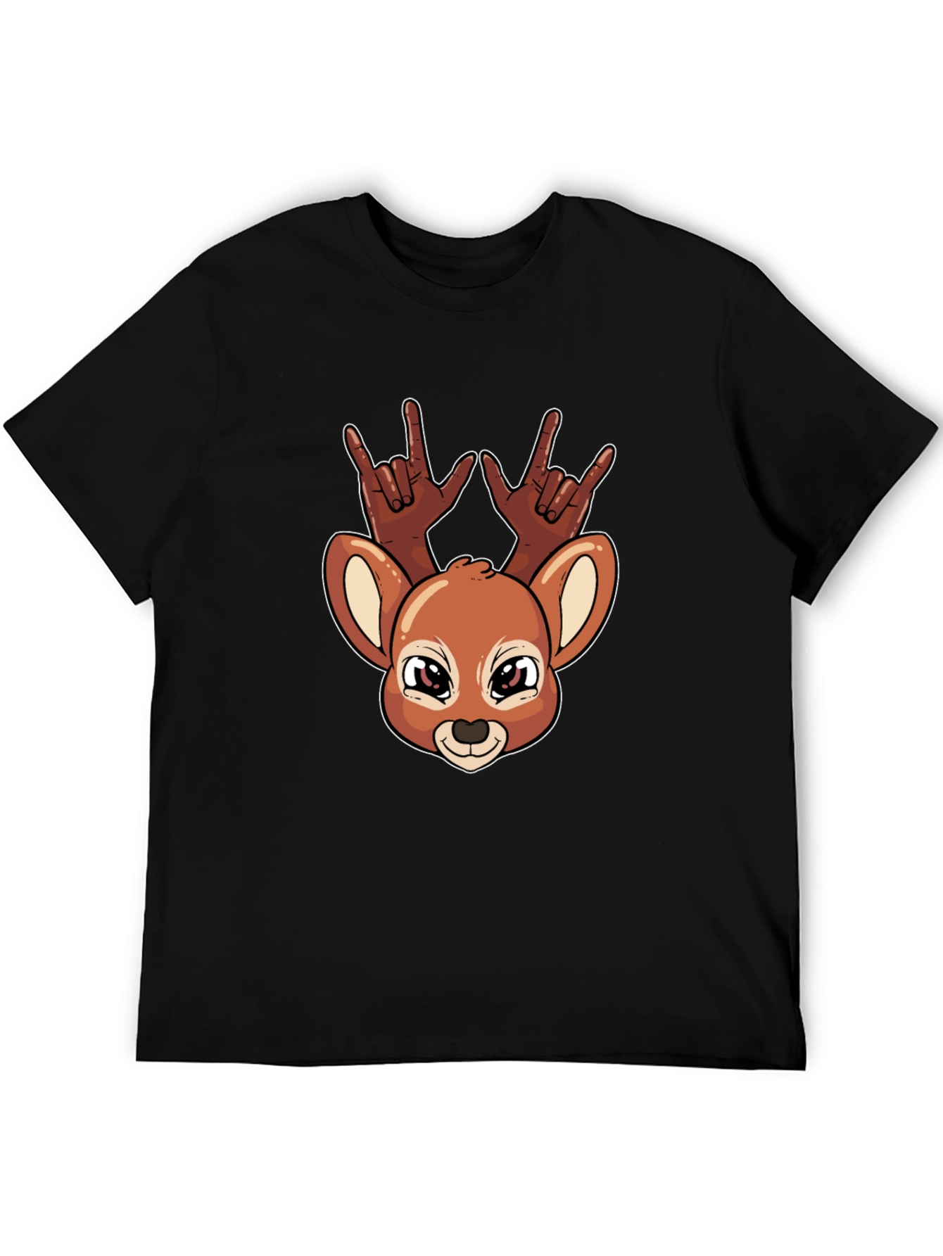 Black Deer "Rock On" Graphic T-Shirt view 5