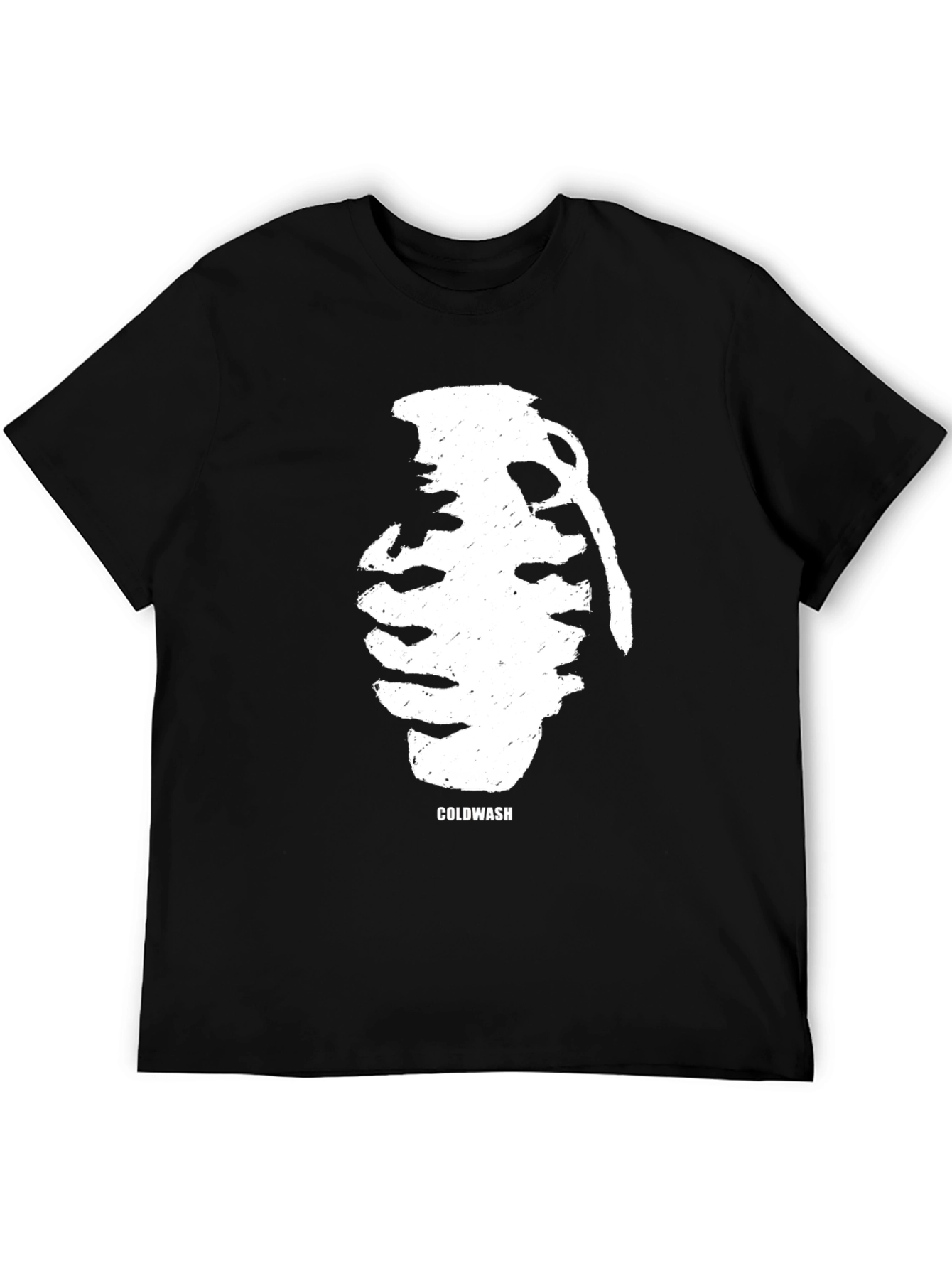 Black Coldwash Grenade Graphic Black T-Shirt view 5