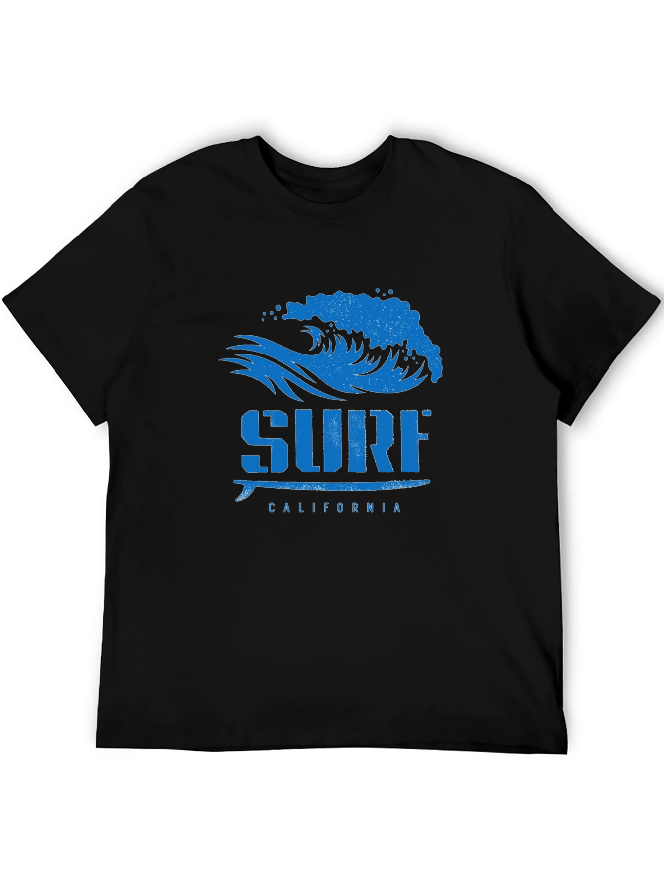 Black Surf California Graphic Tee - Black view 5