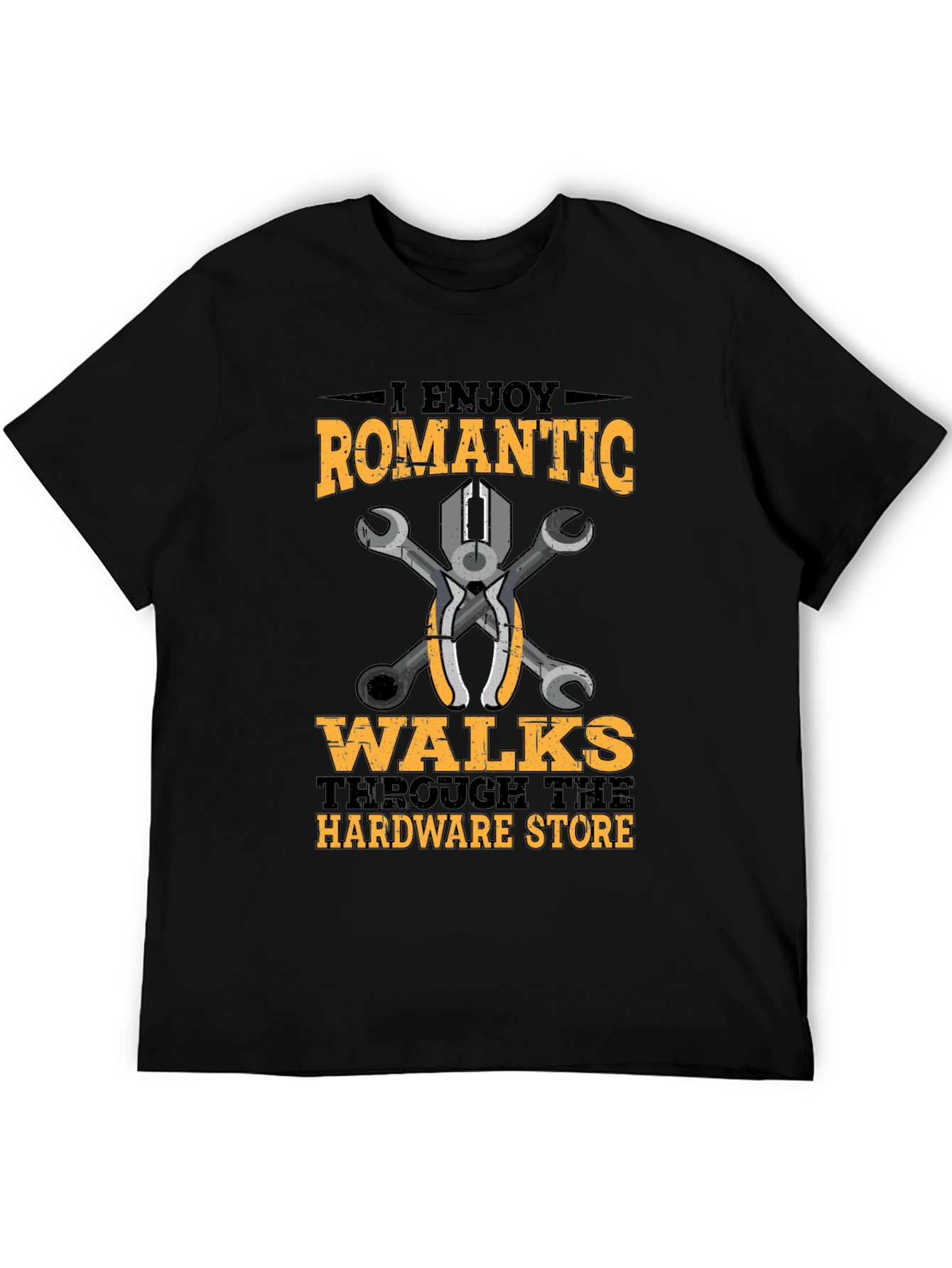 Black Romantic Walks Hardware Store T-Shirt view 5