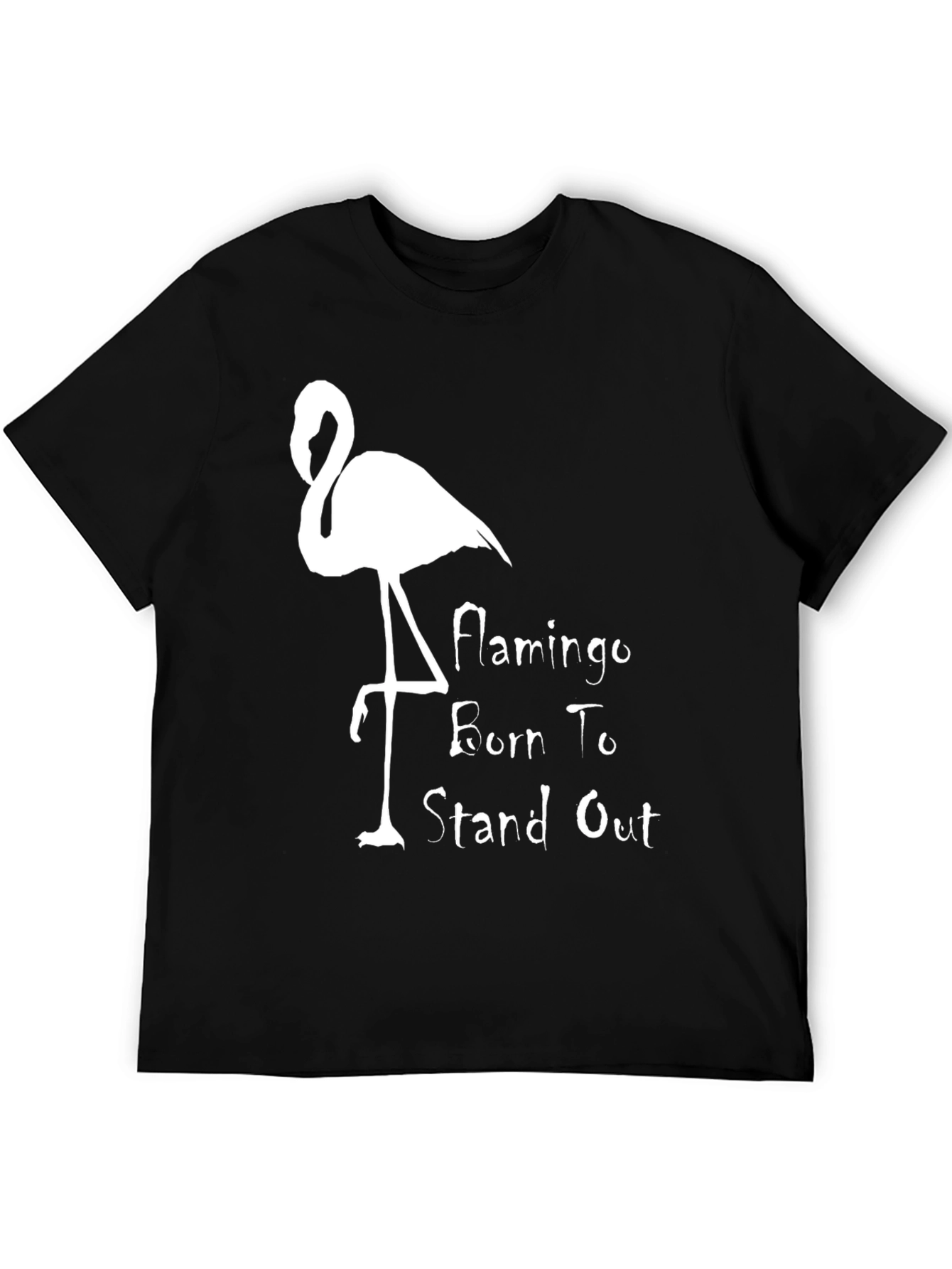 Black Flamingo Born To Stand Out Graphic Tee view 5