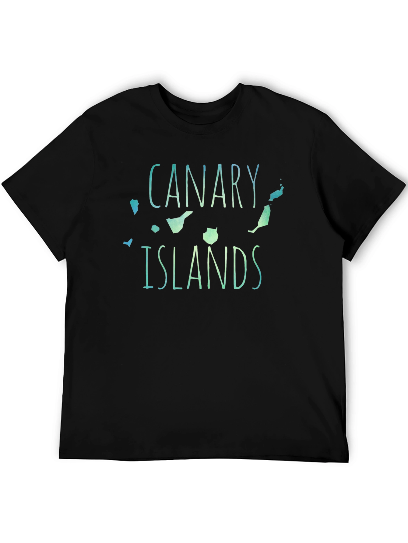 Canary Islands Graphic T-Shirt - Black - 5