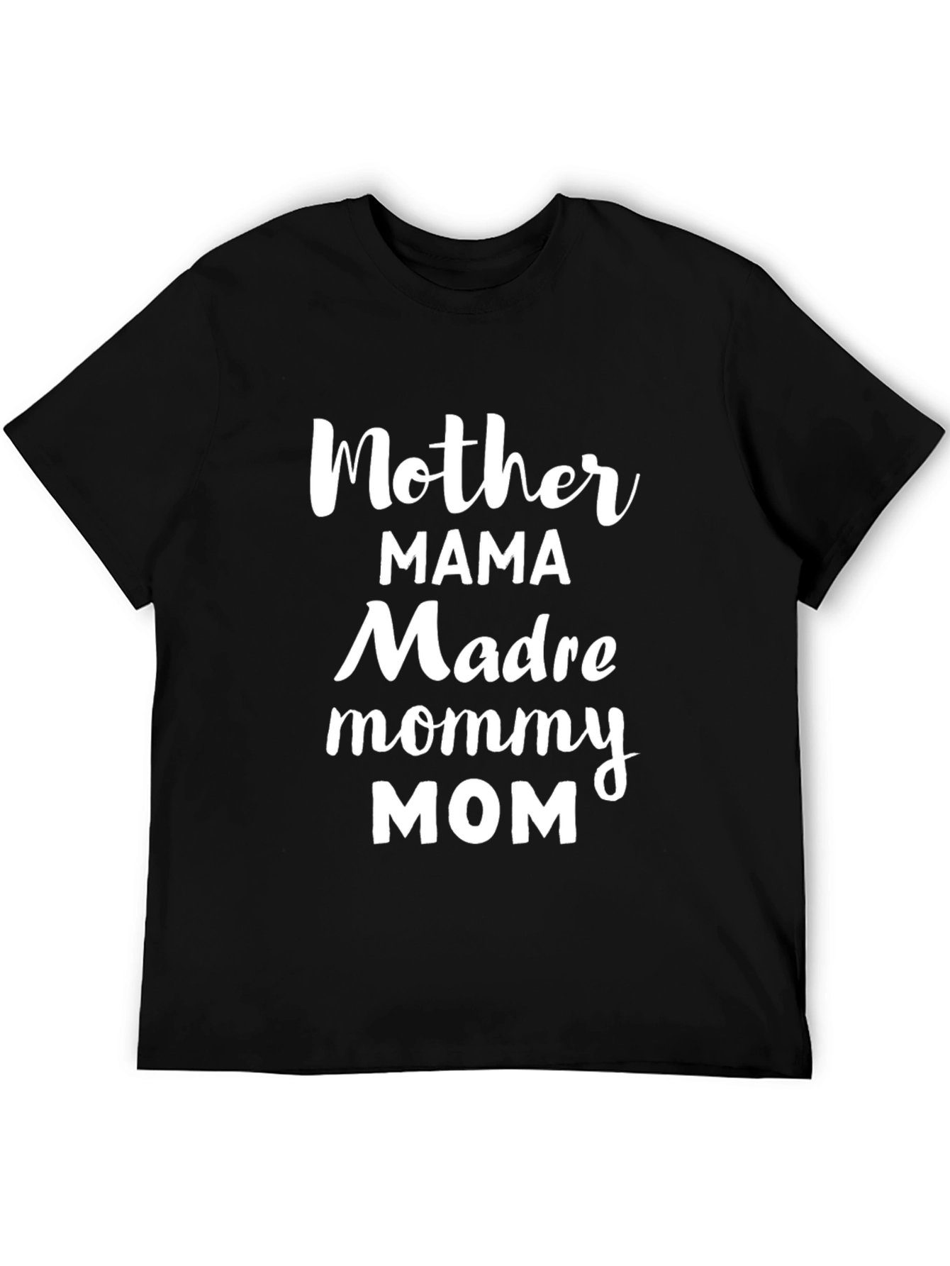 Black Mother Mama Mommy Mom T-Shirt view 5