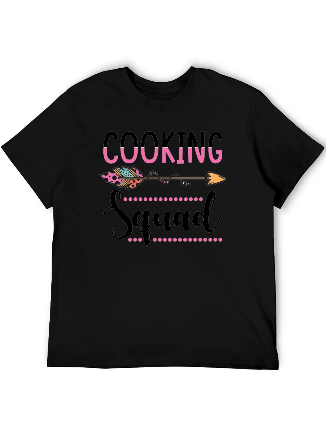 Cooking Squad Black T-Shirt - 5