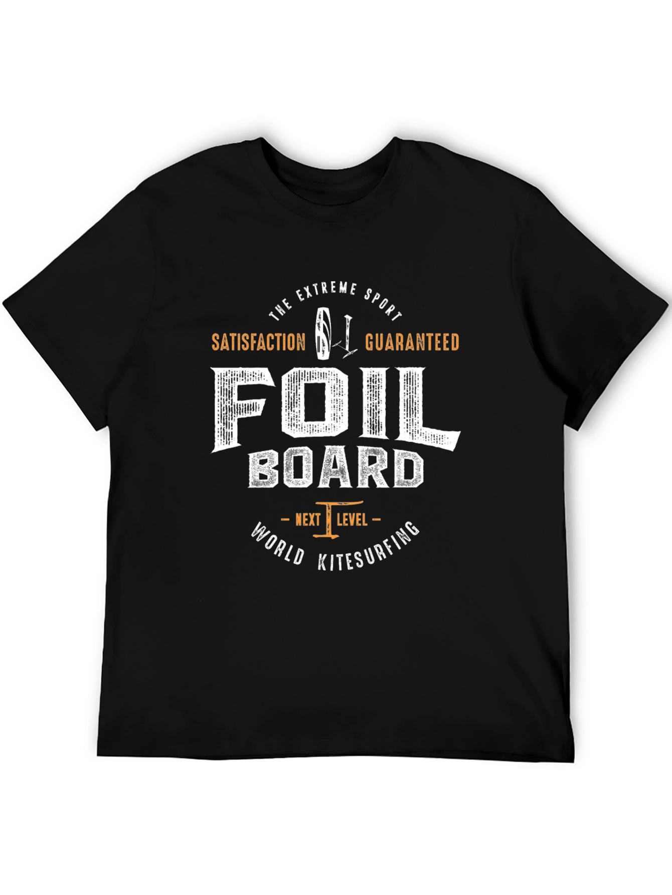 Foil Boarding T-Shirt - Extreme Sport Kitesurfing Design - 5