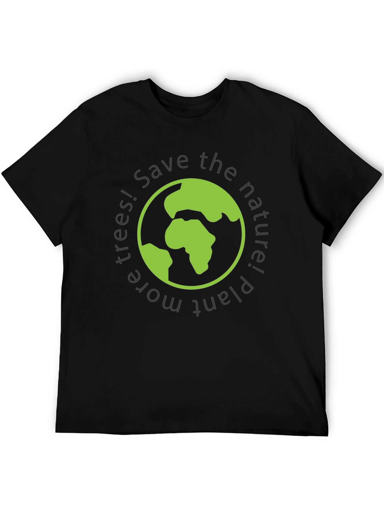 Eco-Friendly Save Nature Graphic Tee - 5