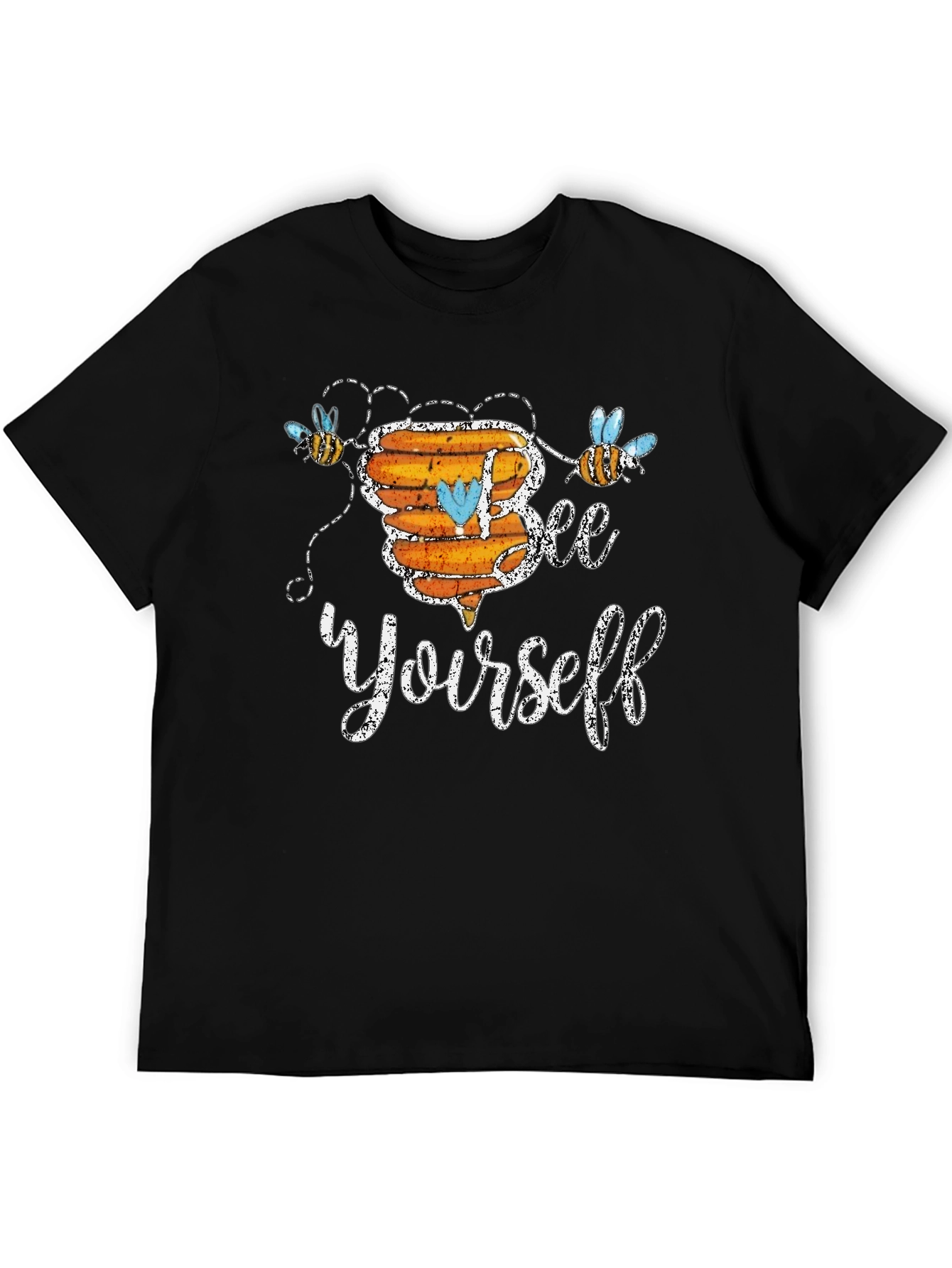 Black Bee Yourself Graphic T-Shirt - Cute & Comfy view 5