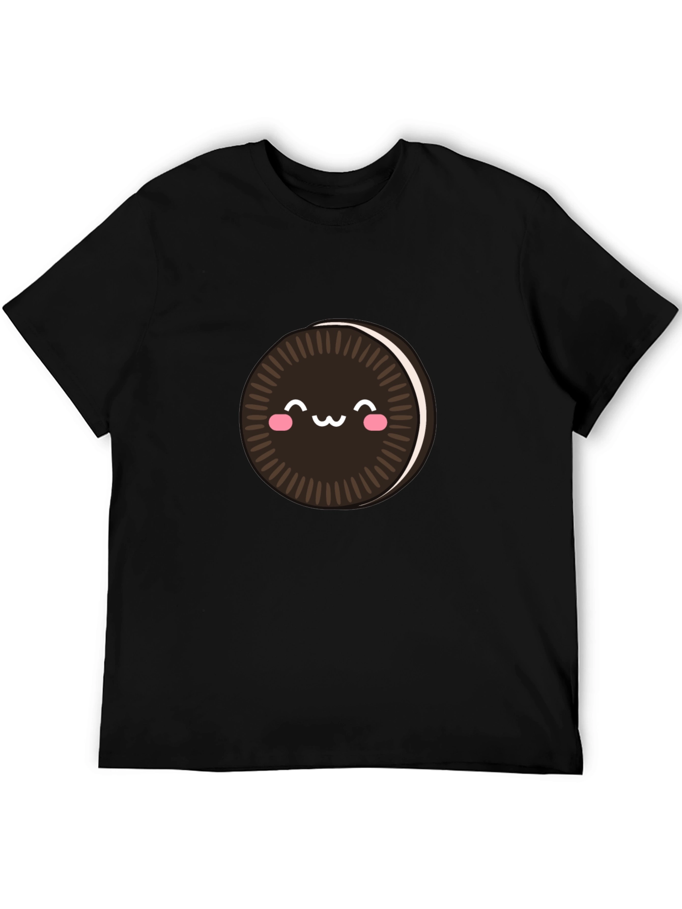 Kawaii Oreo Cookie T-Shirt - Cute Foodie Tee - 5