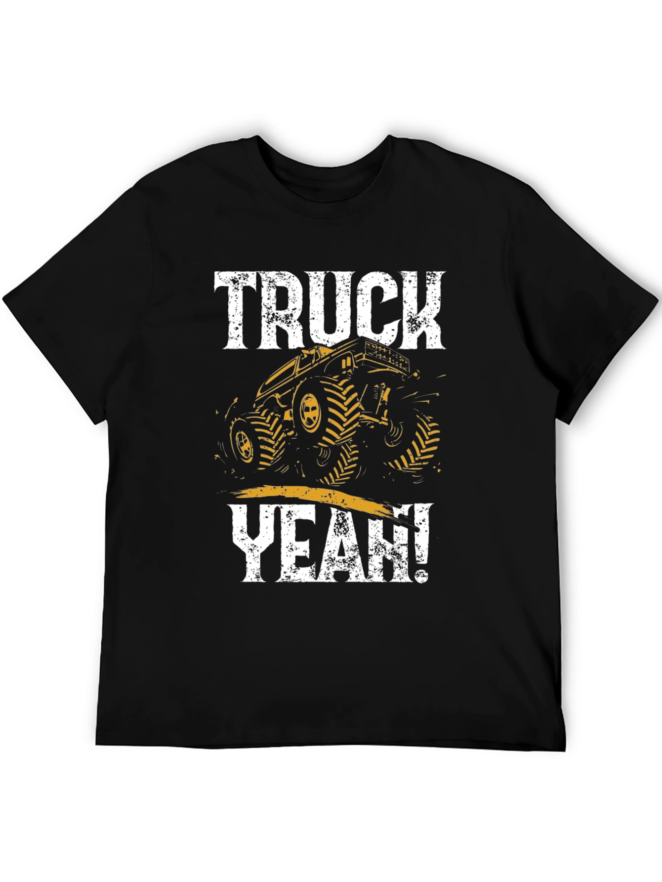 Black Truck Yeah! Graphic Tee - Off-Road Adventure T-Shirt view 5