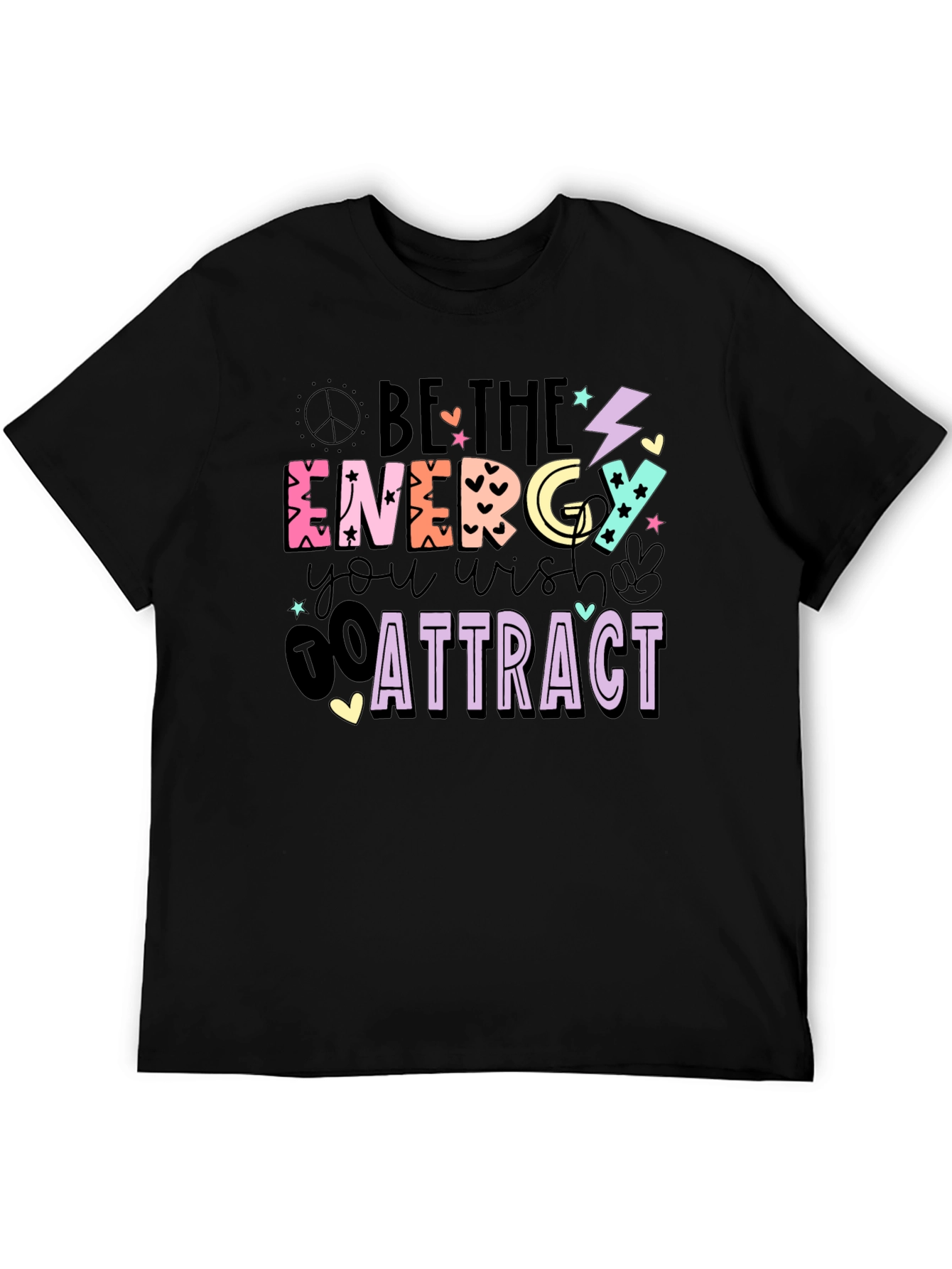 Black Be the Energy T-Shirt view 5