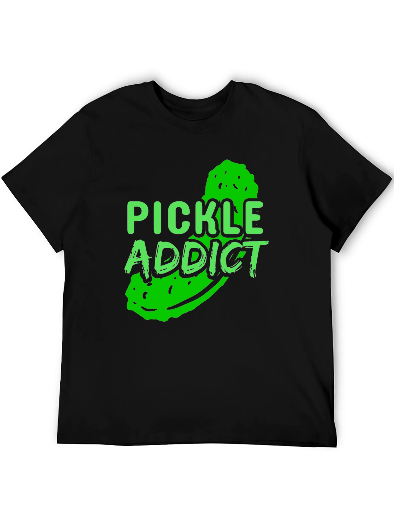 Black Pickle Addict T-Shirt view 5