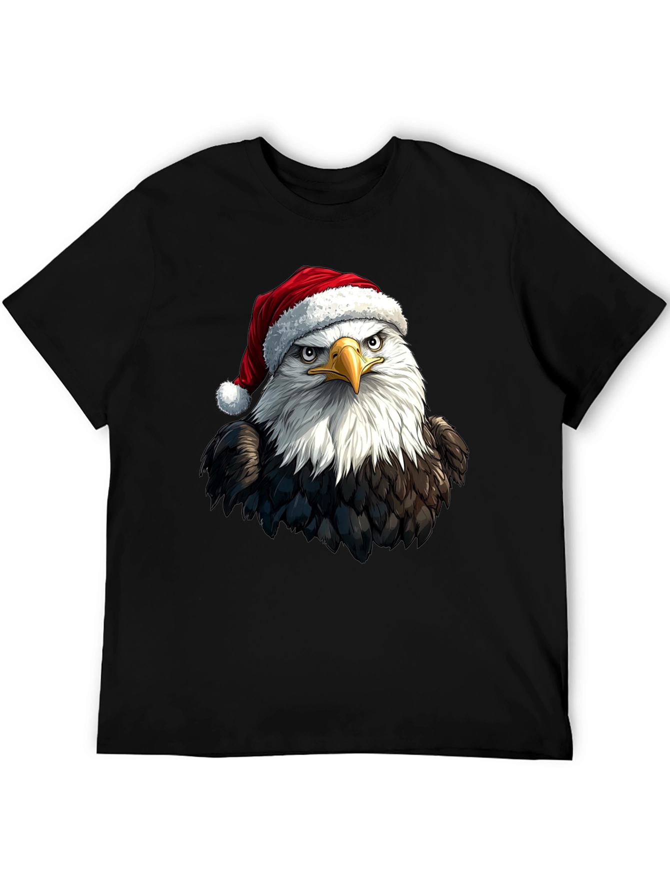 Black Eagle Christmas T-Shirt view 5