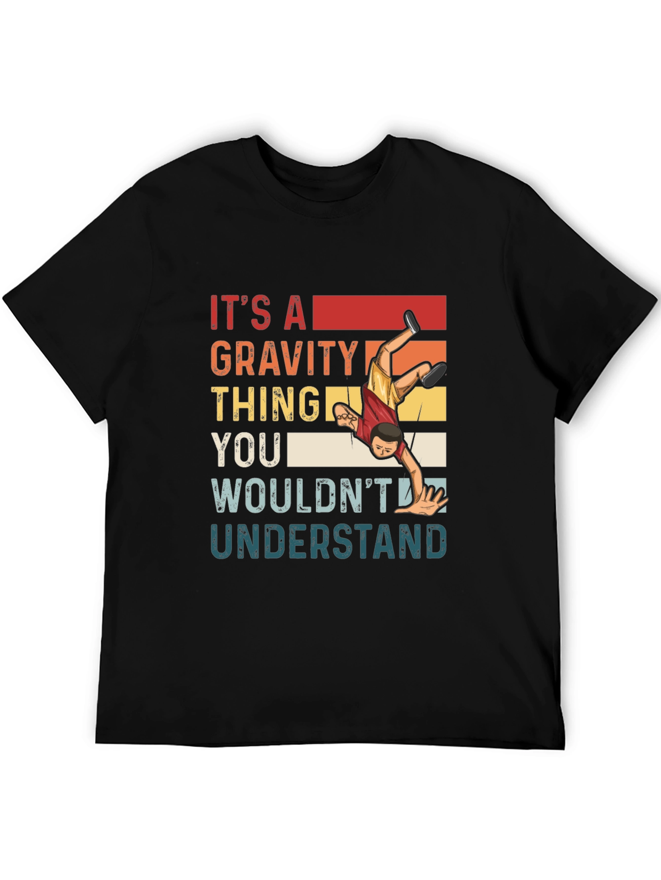 Black Gravity Thing T-Shirt view 5