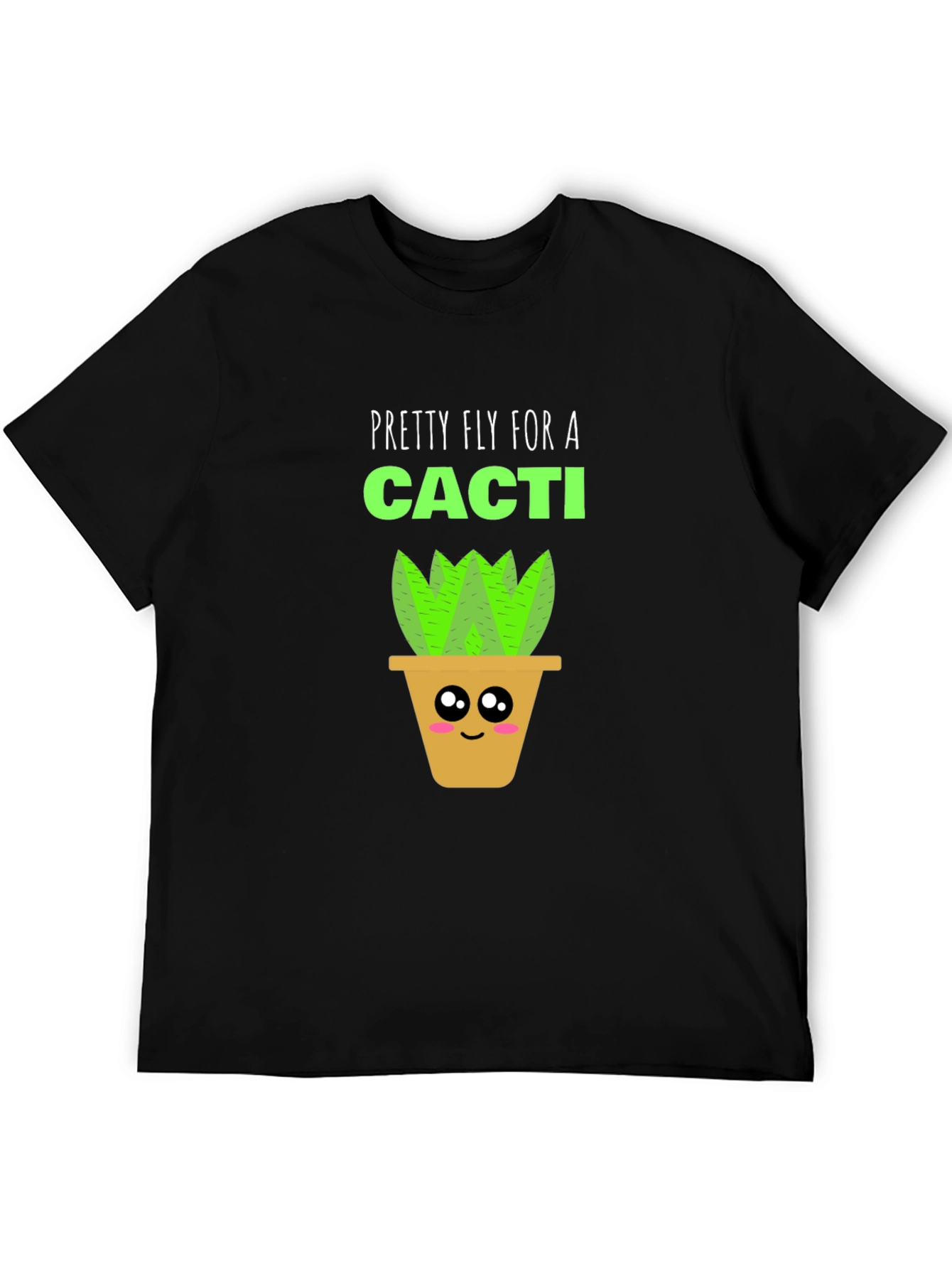 Black Pretty Fly for a Cacti Graphic T-Shirt view 5