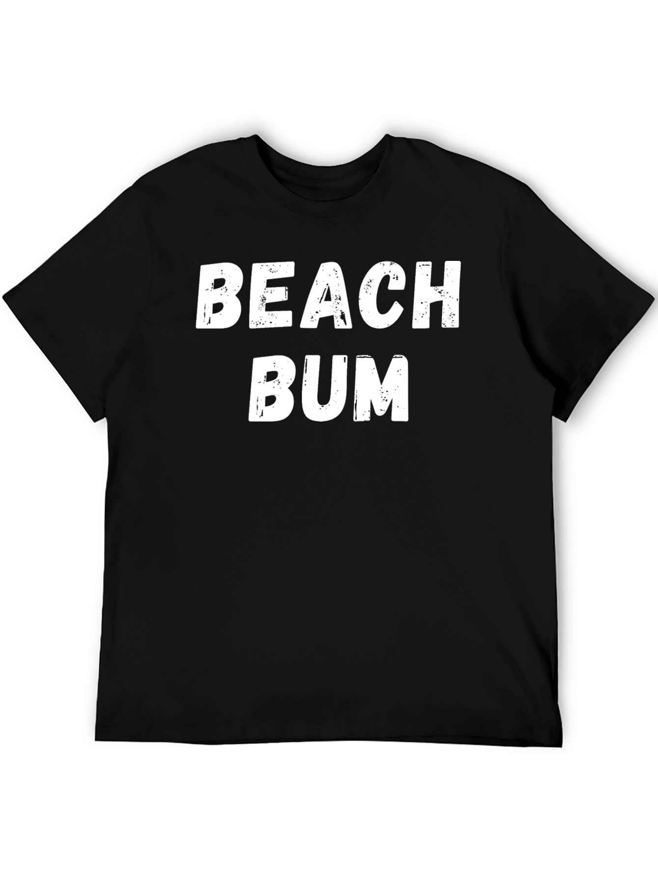 Black Beach Bum Black T-Shirt view 5
