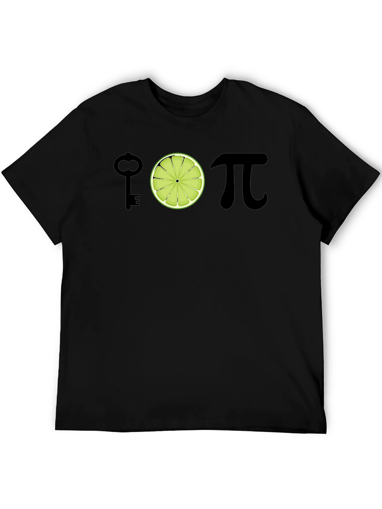 Black I Key Lime Pi Funny T-Shirt Math Humor view 5