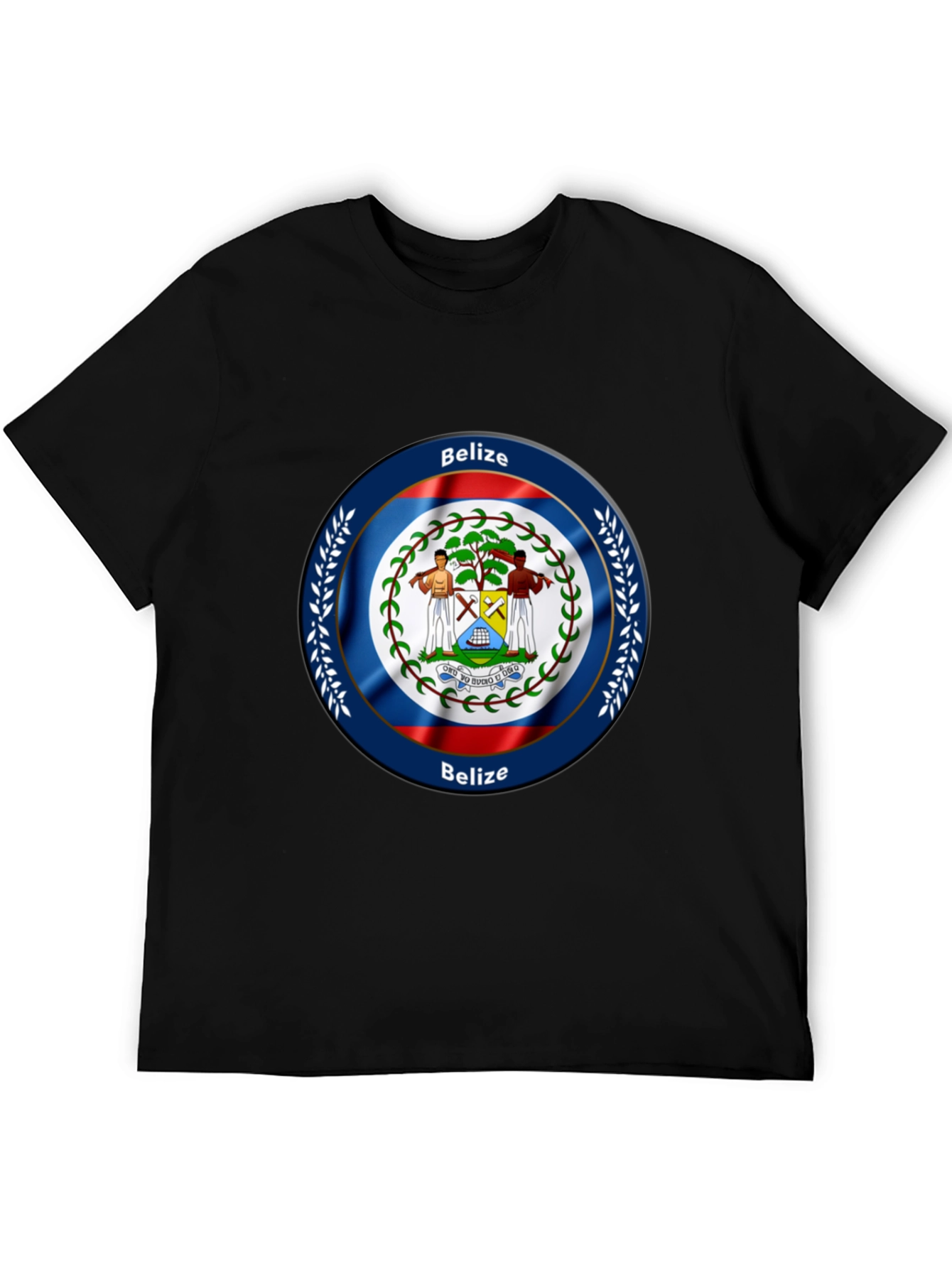 Belize Flag T-Shirt - Graphic Print - 5