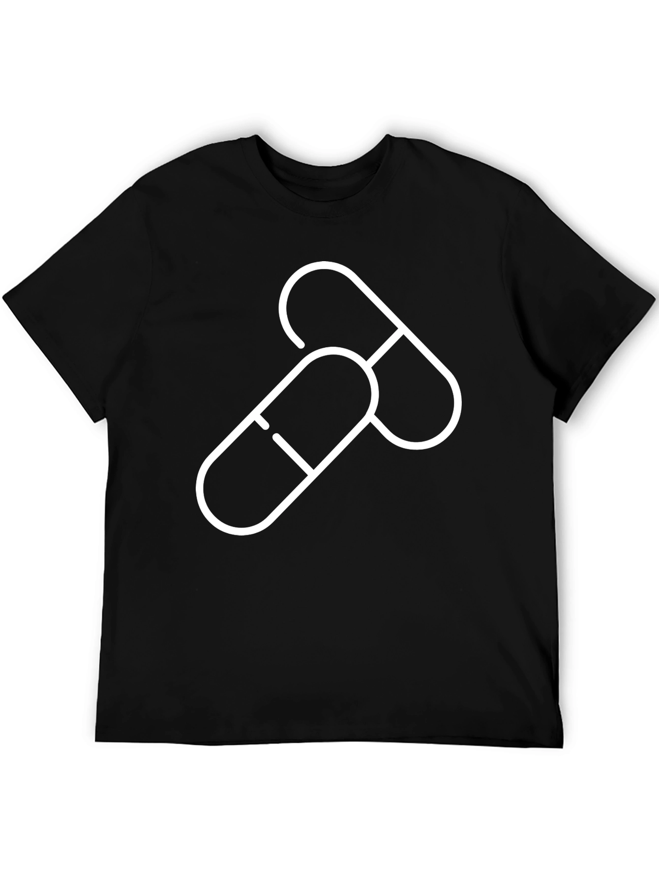 Black Pills Graphic Black T-Shirt view 5