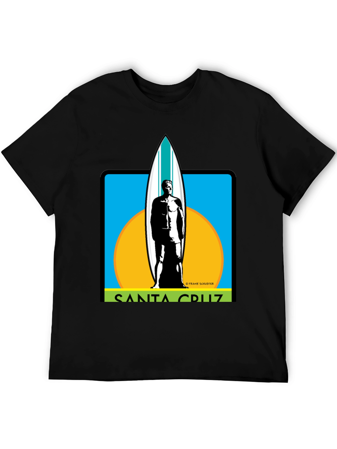 Santa Cruz Surfer Graphic Tee - Black - 5