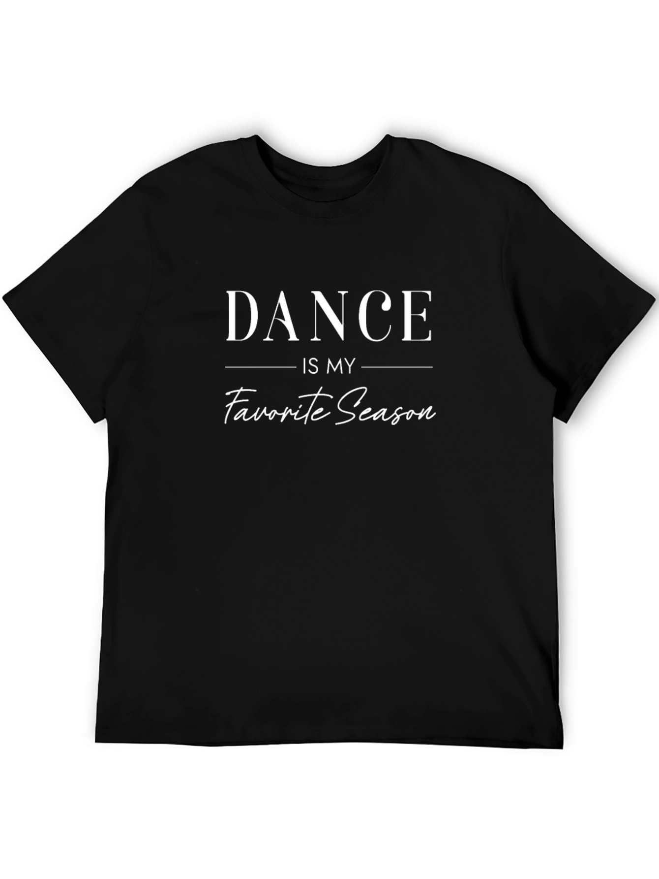 Black Dance is My Favorite Season T-Shirt view 5