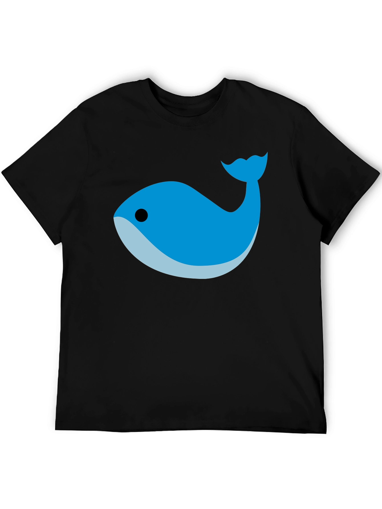 Black Whale Graphic Tee - Casual Comfort view 5