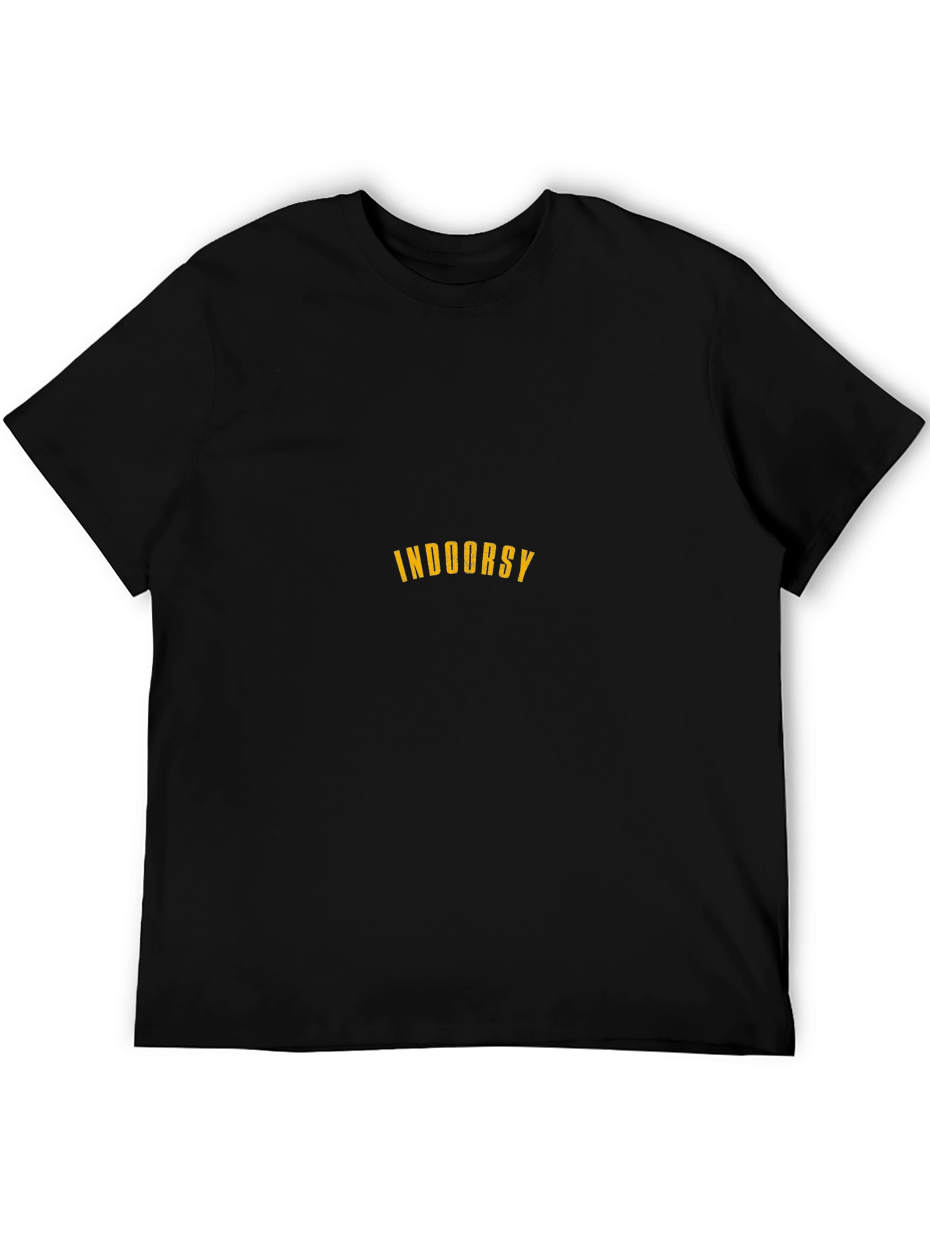 Black Indoorsy Black T-Shirt view 5