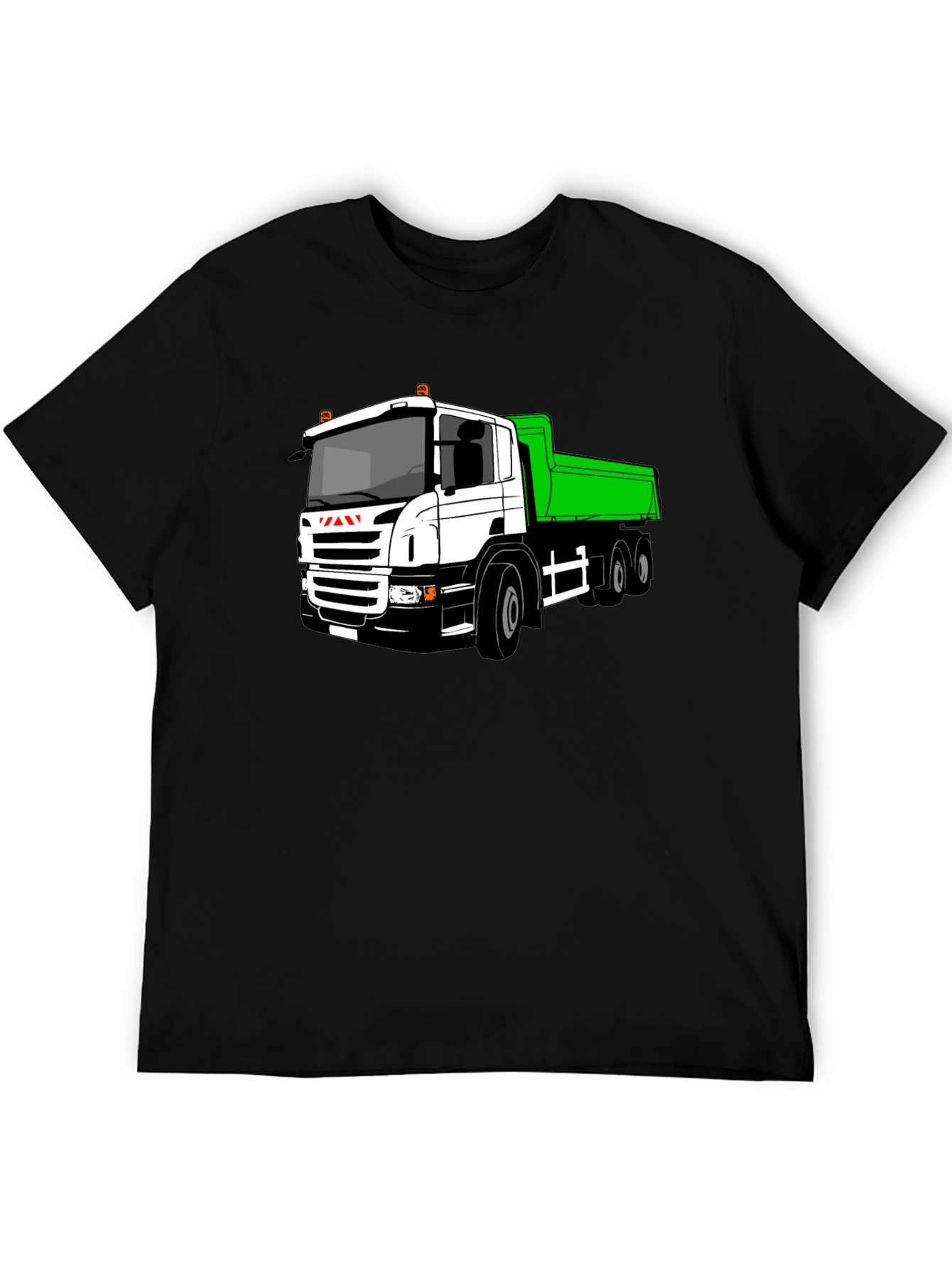 Black Black Truck Graphic Tee - Heavy Duty Style view 5