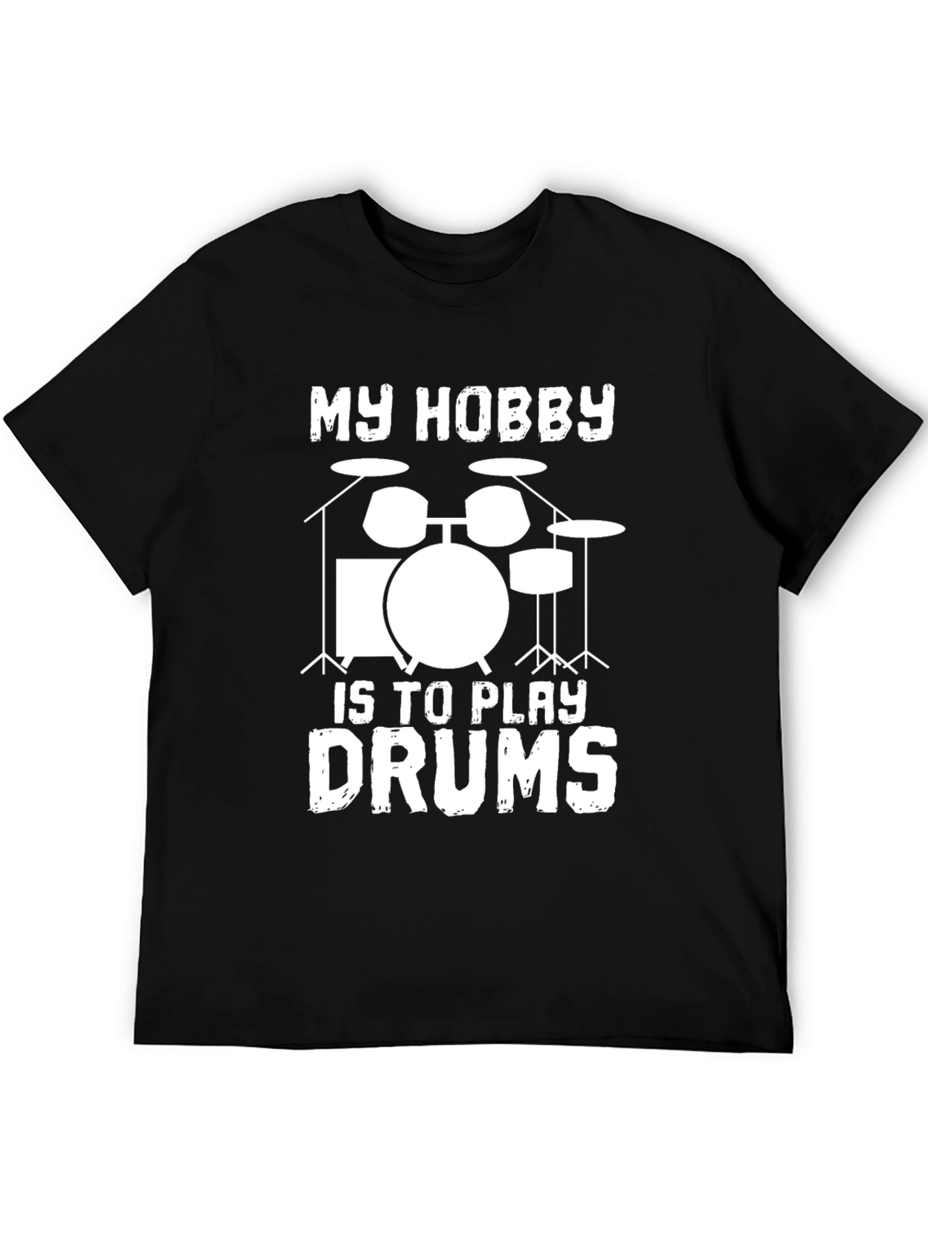 My Hobby is to Play Drums Graphic T-Shirt - 5
