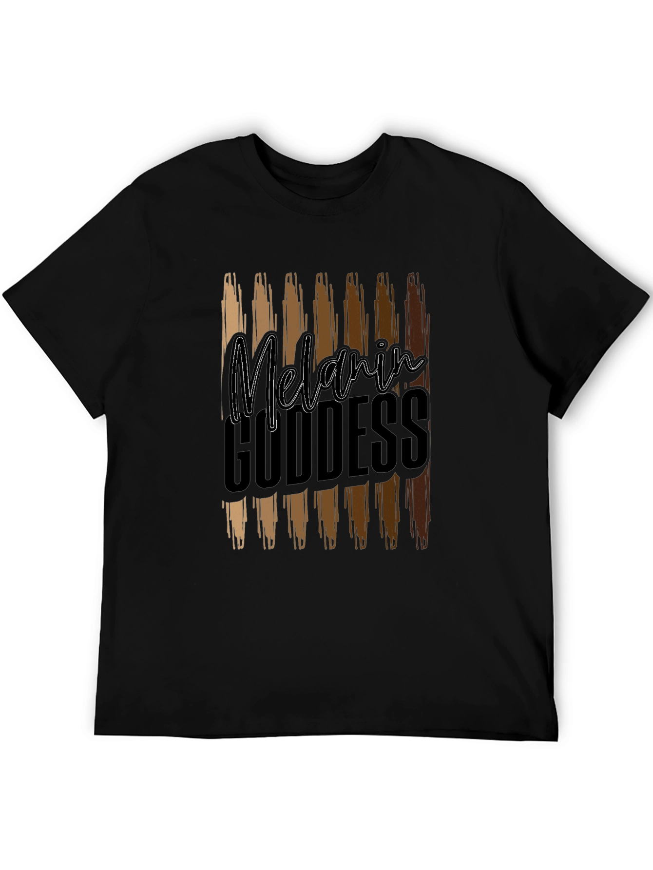 Black Melanin Goddess T-Shirt view 5