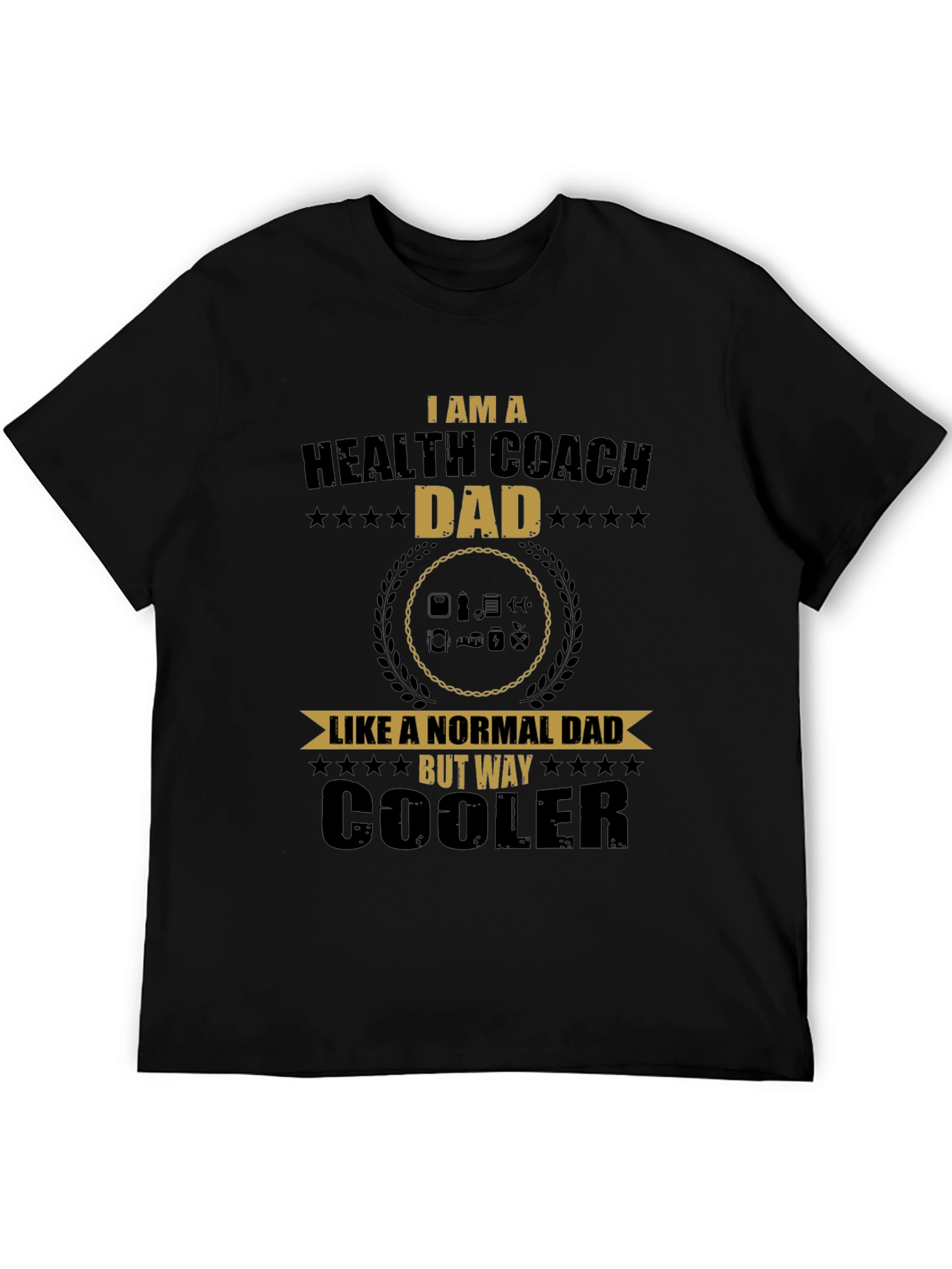 Health Coach Dad T-Shirt - Cool Father's Day Gift - 5